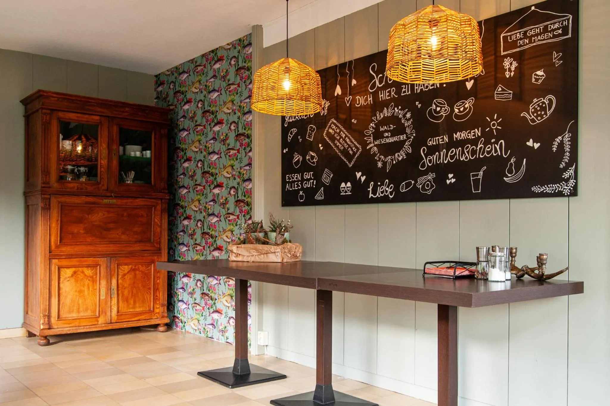 Food and drinks in Forellenhof Wald- und Wiesenquartier