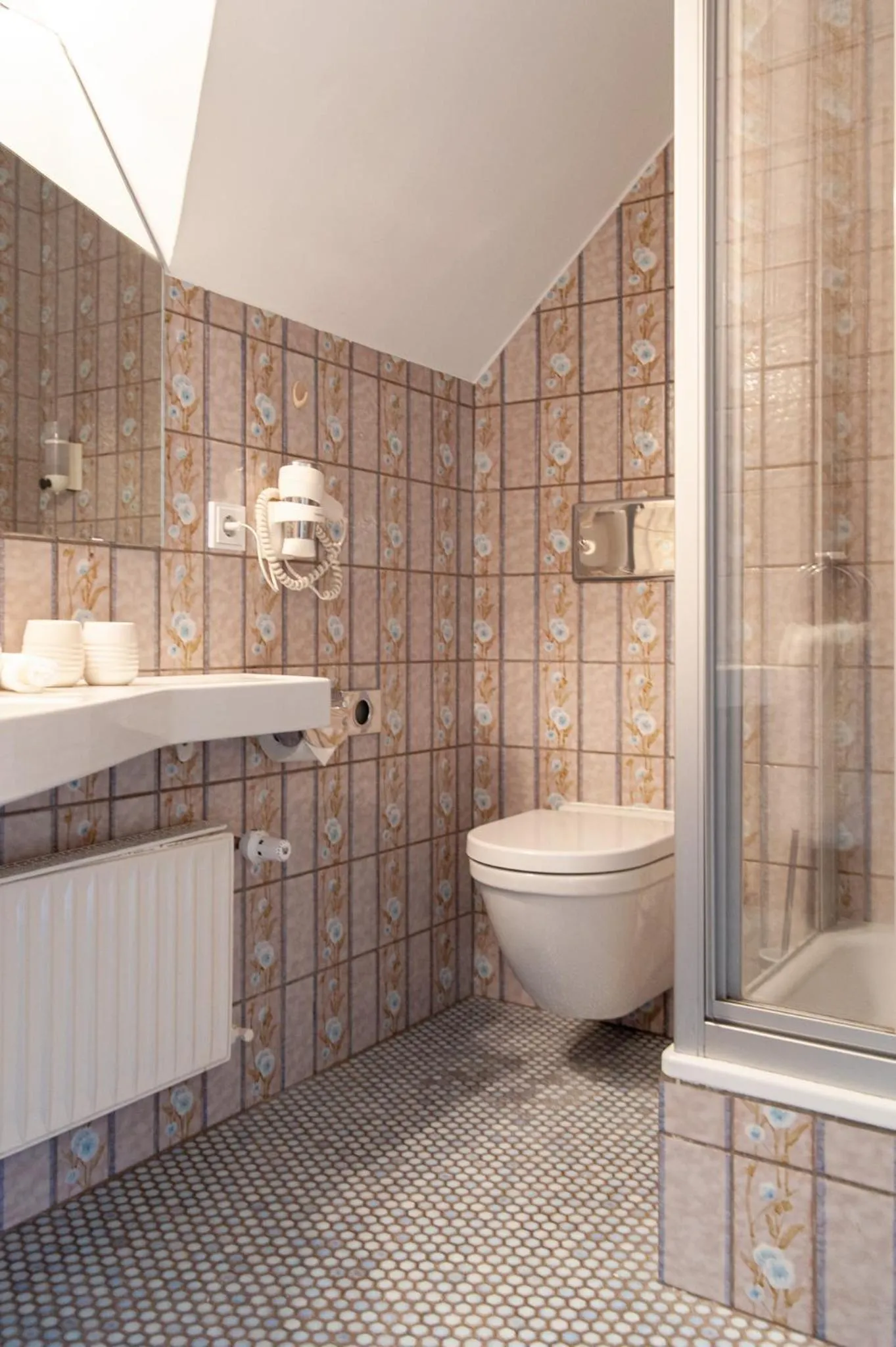 Shower in Forellenhof Wald- und Wiesenquartier