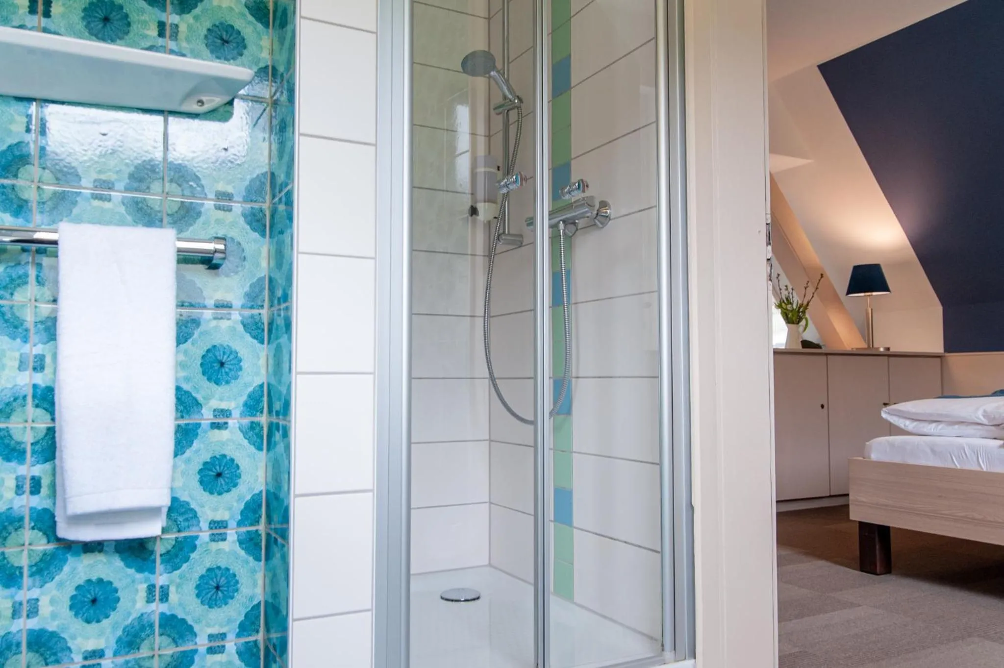 Shower in Forellenhof Wald- und Wiesenquartier