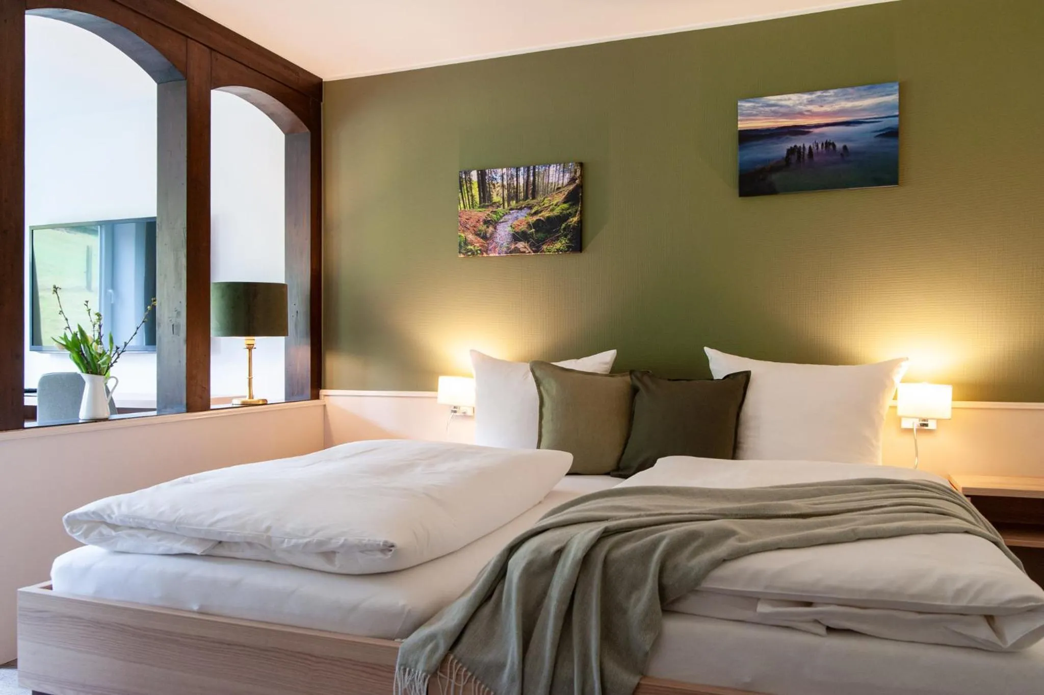 Bed in Forellenhof Wald- und Wiesenquartier