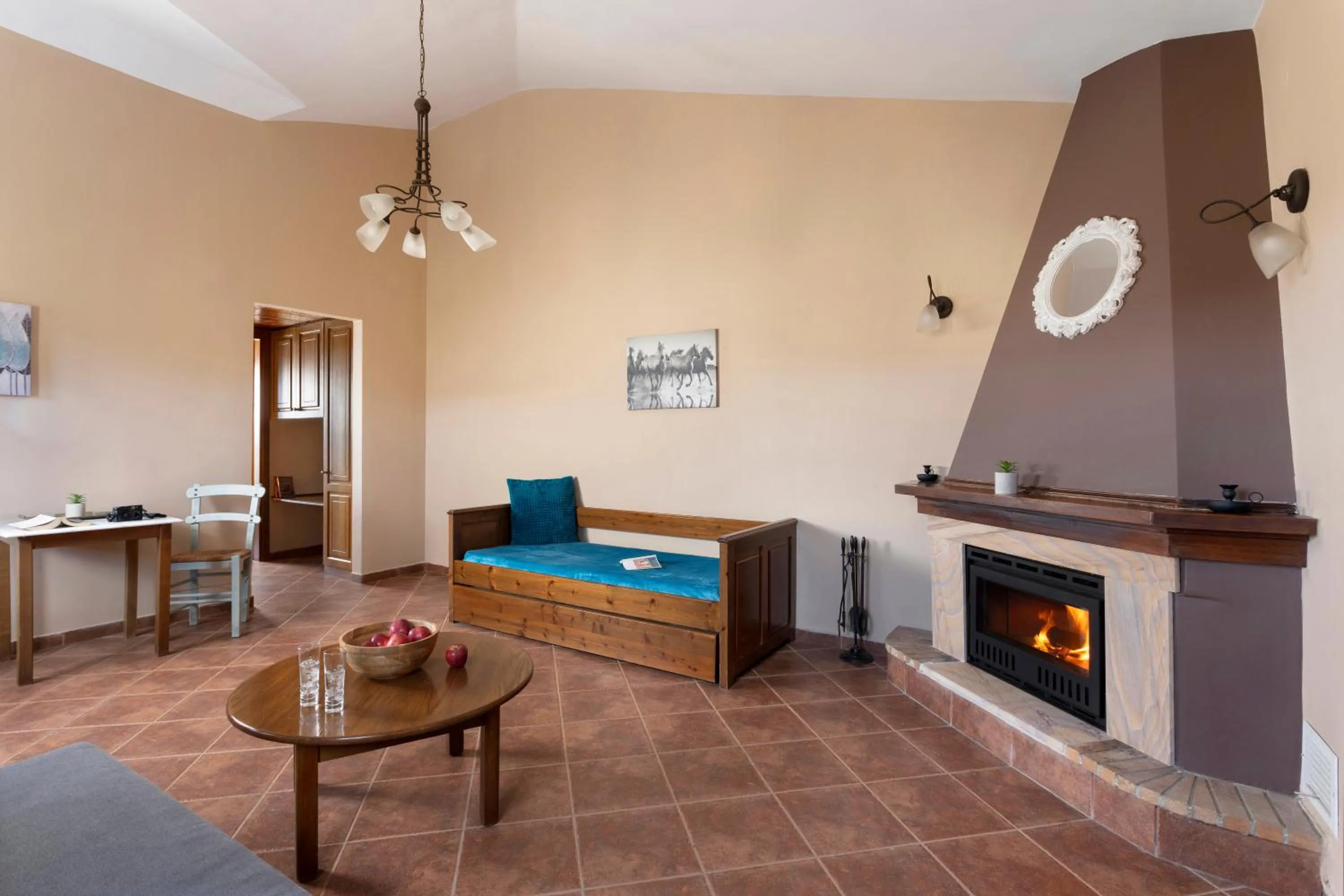 Living room in Ktima Alonaki