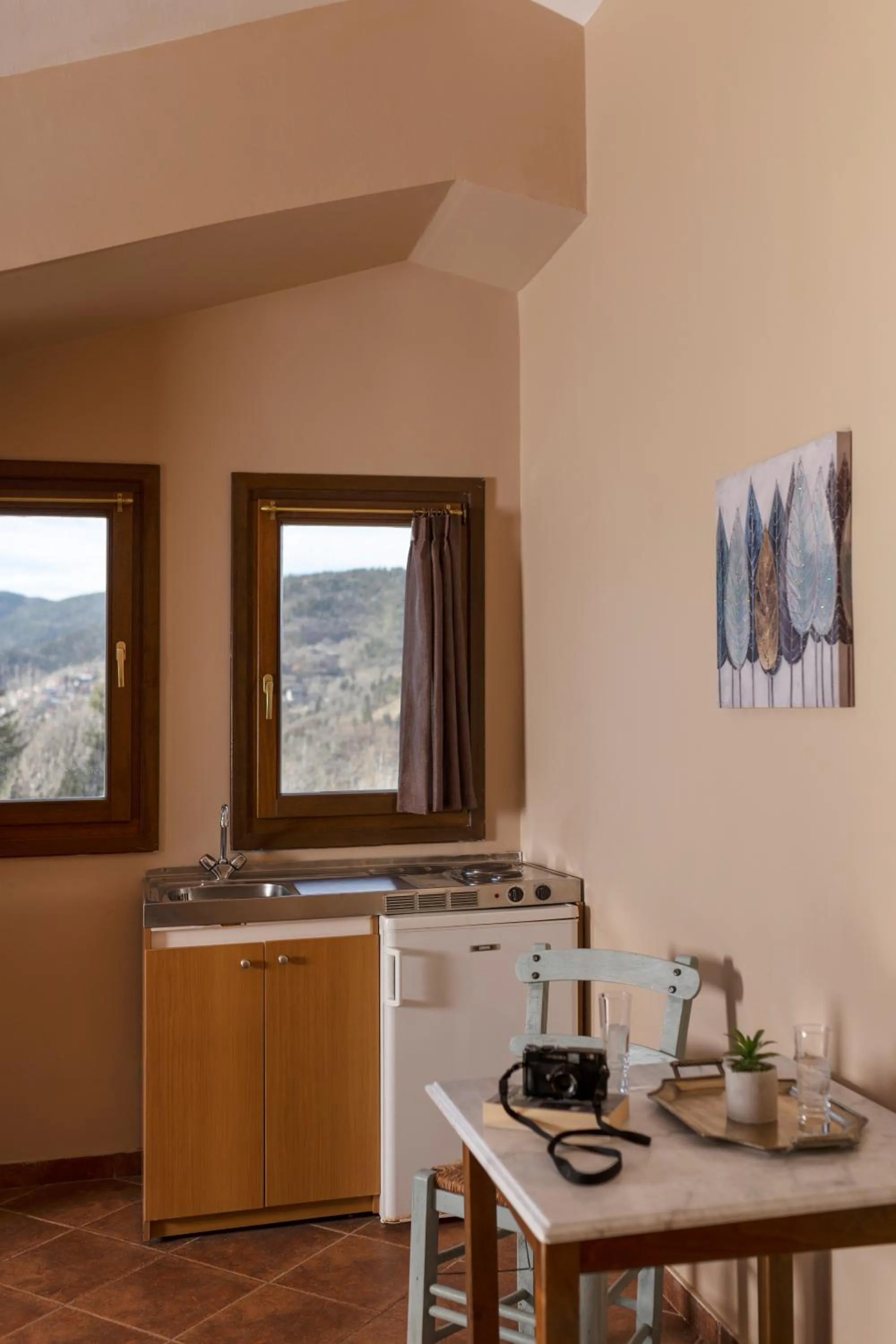 Kitchen or kitchenette in Ktima Alonaki