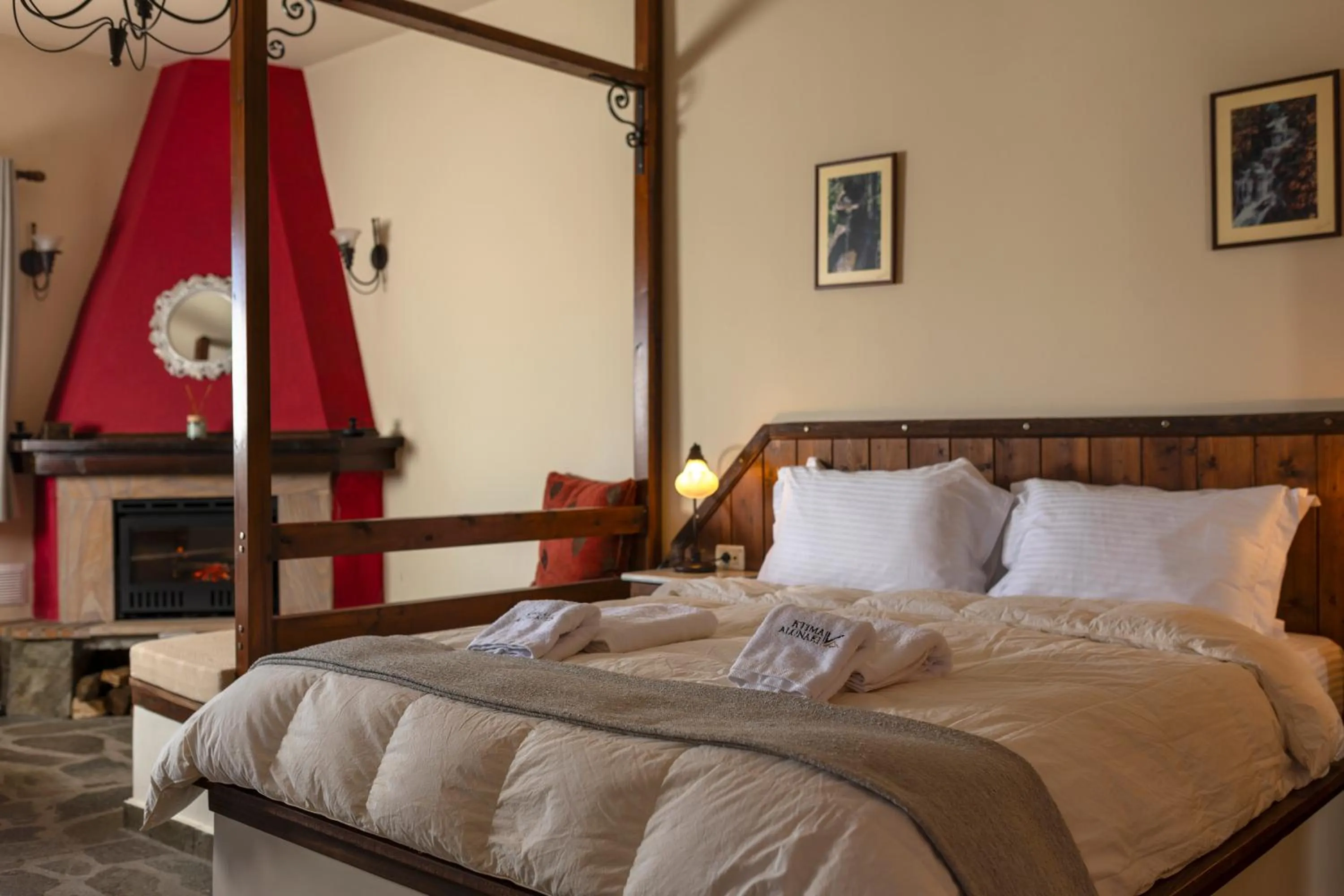 Bed in Ktima Alonaki