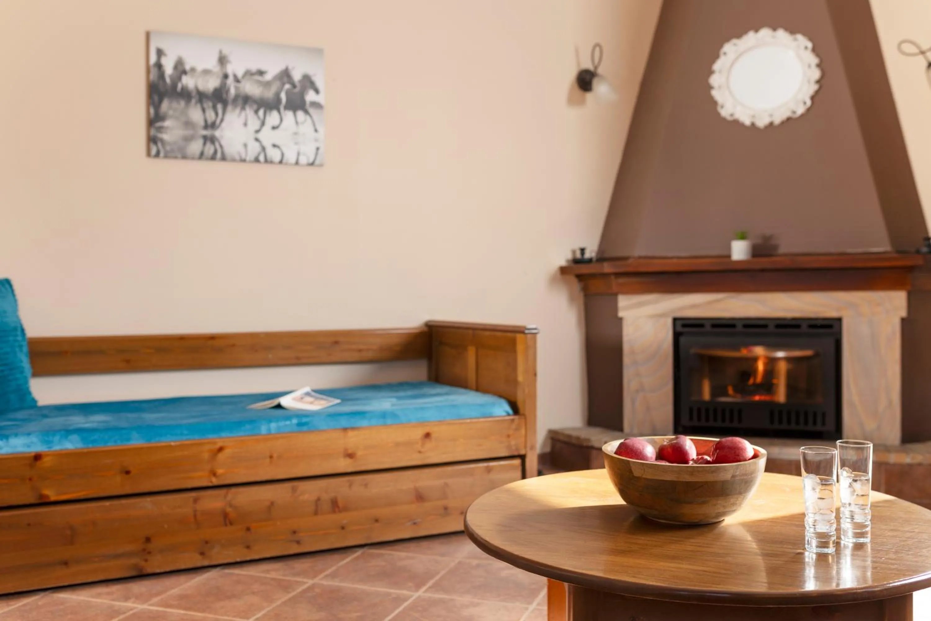 Living room in Ktima Alonaki