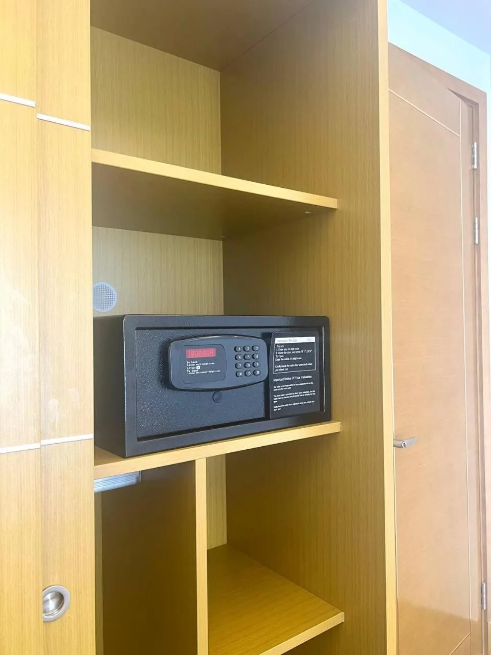 safe in R&F Hotel and Apartment