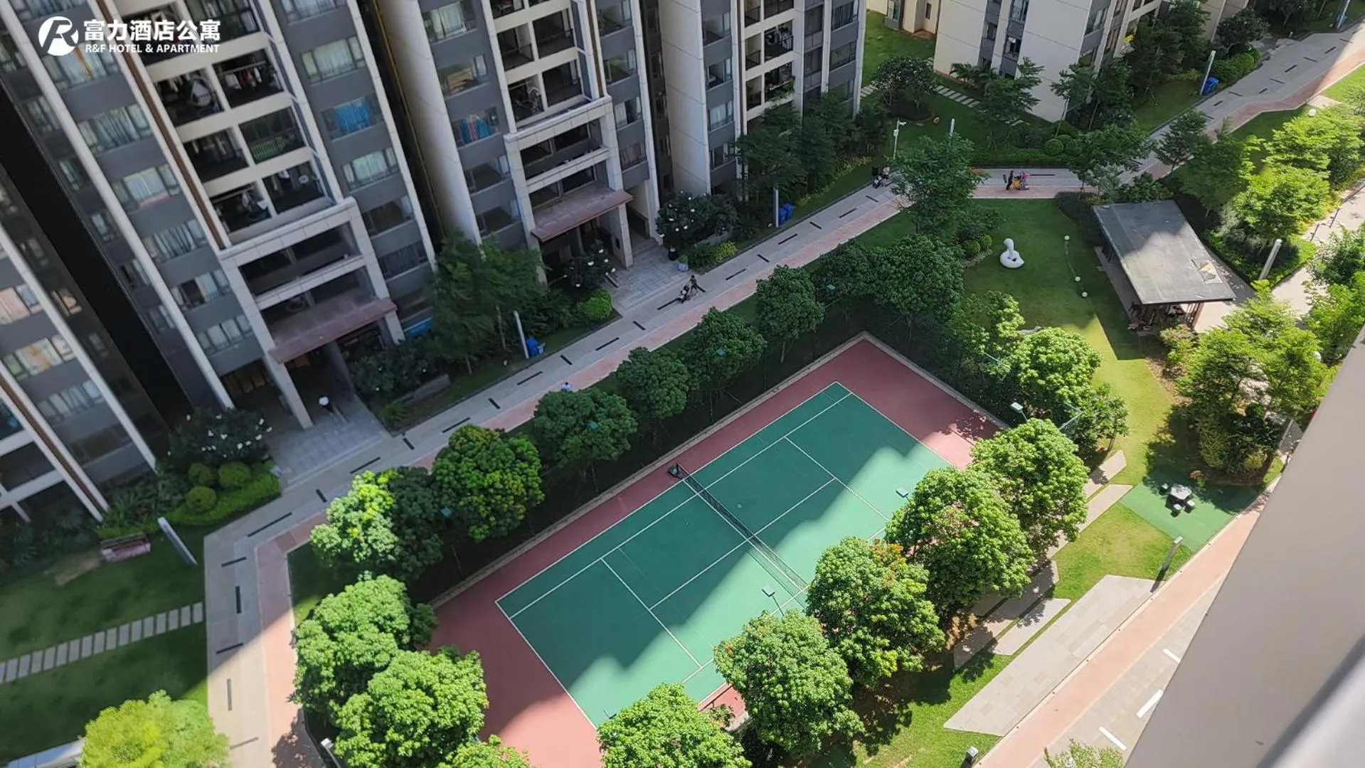 Tennis court in R&F Hotel and Apartment