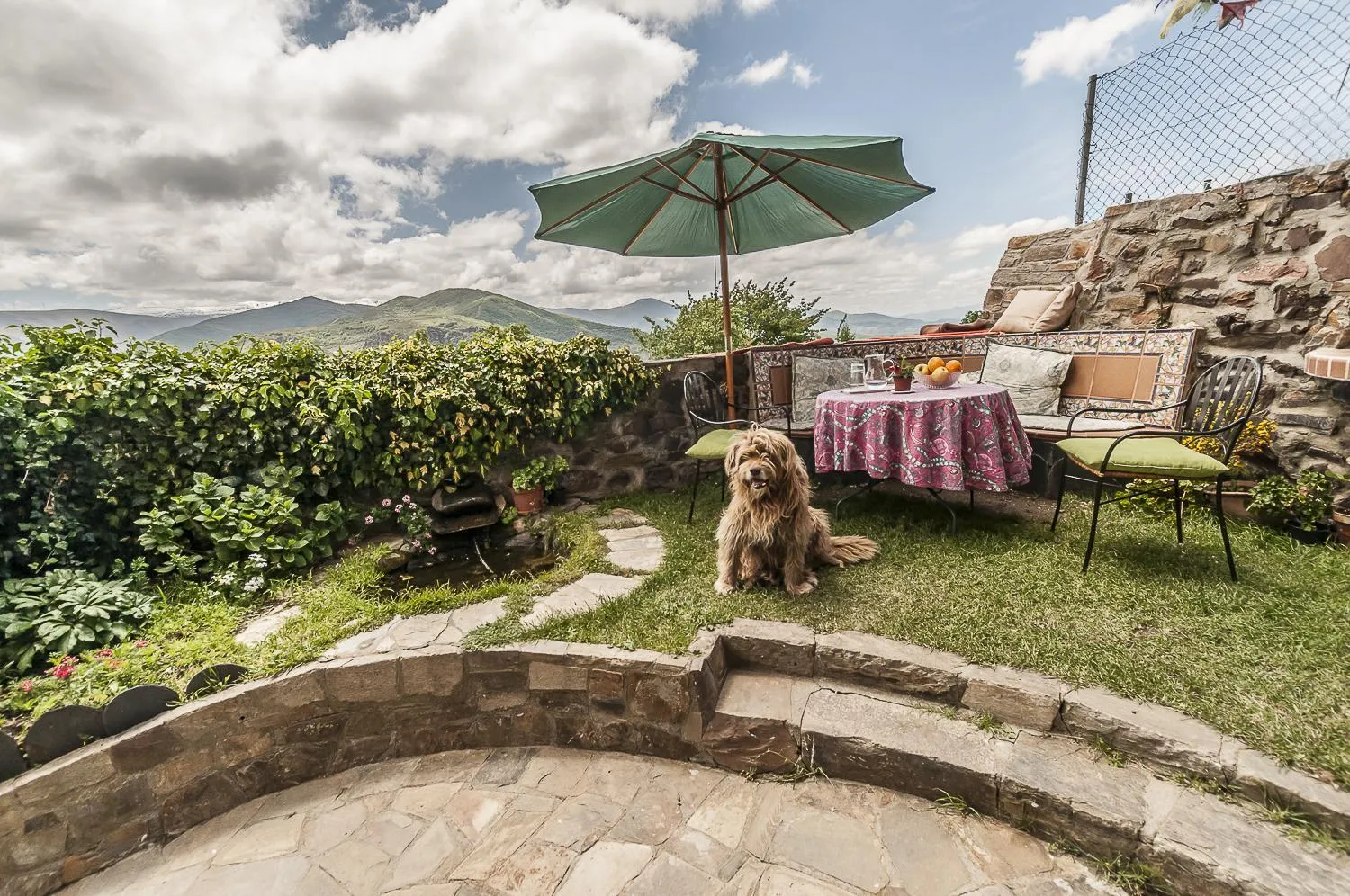 Balcony/Terrace in La Trucha del Arco Iris