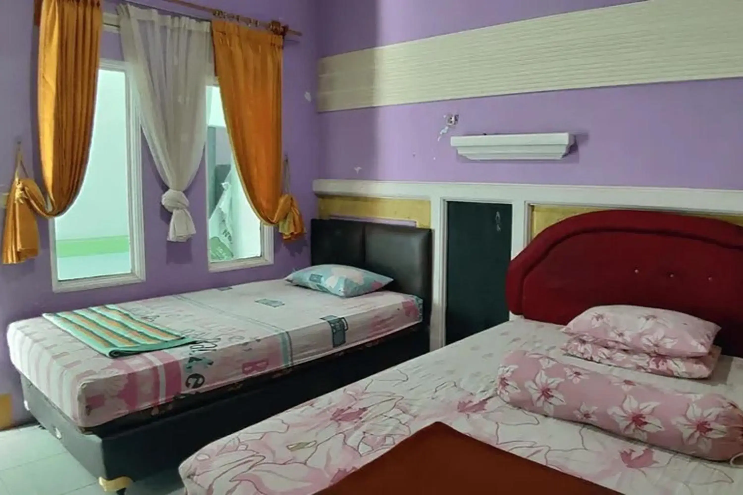 Bedroom, Bed in Hotel Malinda Pangandaran Bedroom, Bed in Hotel Malinda Pangandaran