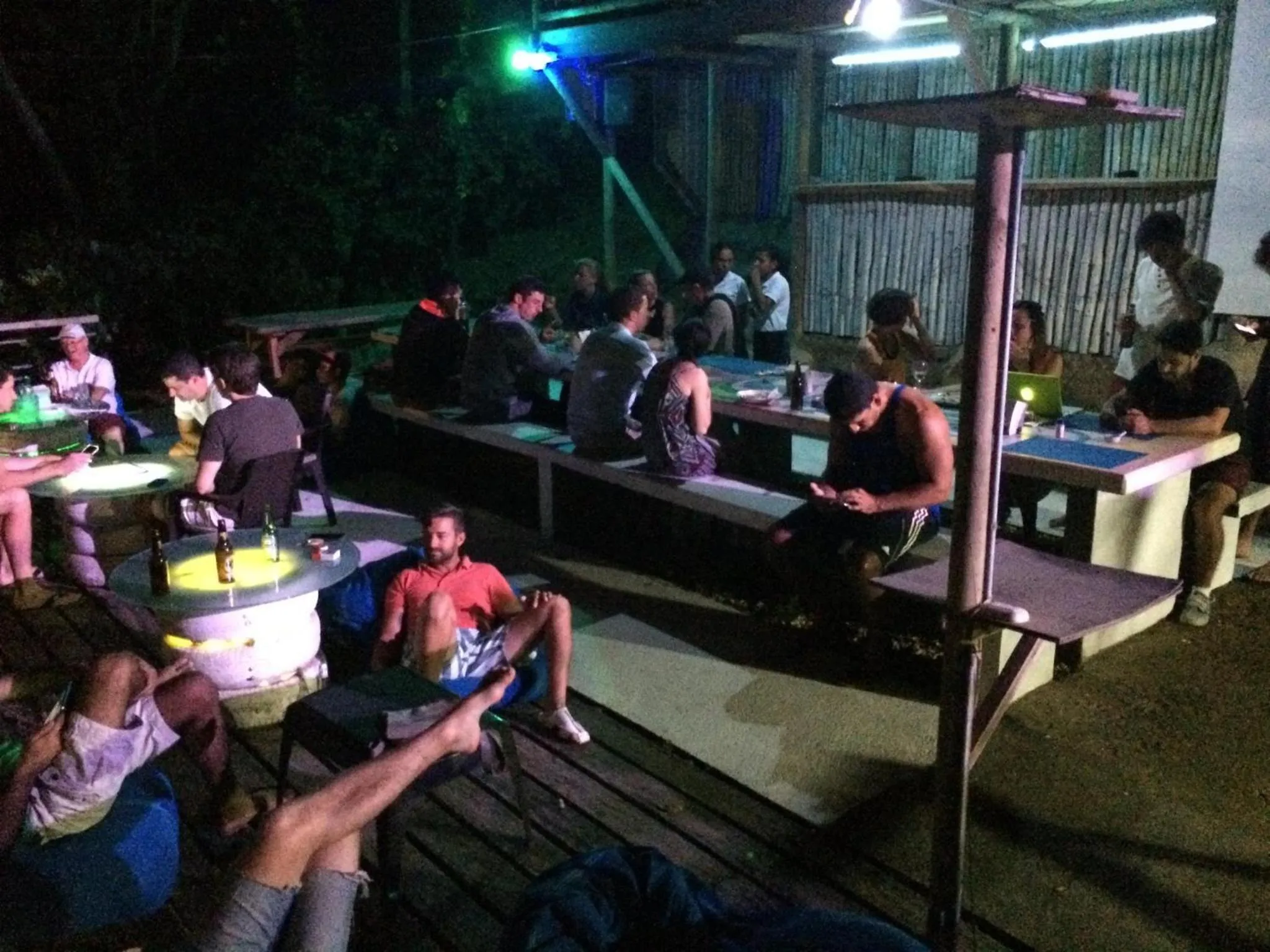 Restaurant/places to eat in Blue Dream Kite Boarding Resort Costa Rica