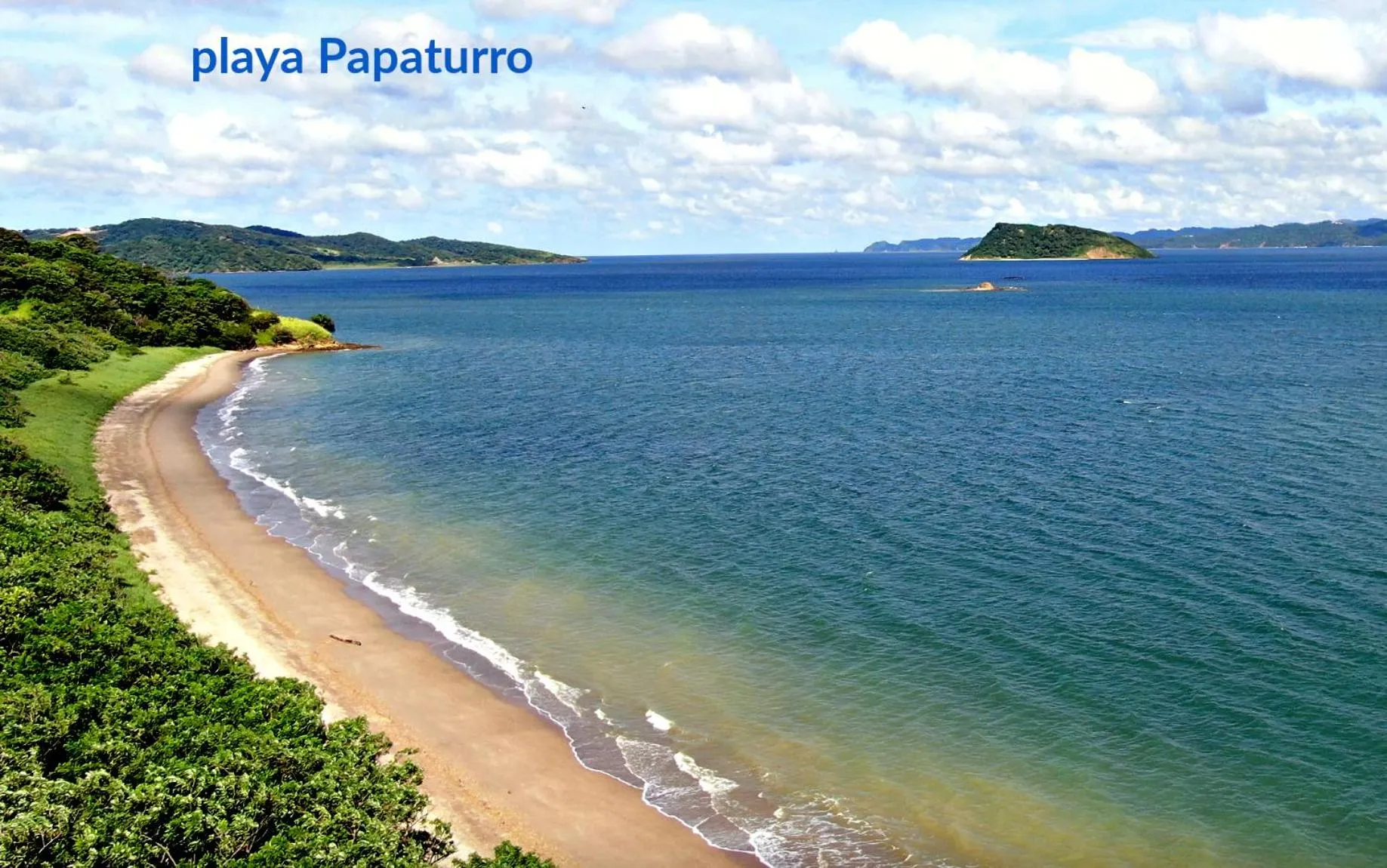 Beach in Blue Dream Kite Boarding Resort Costa Rica