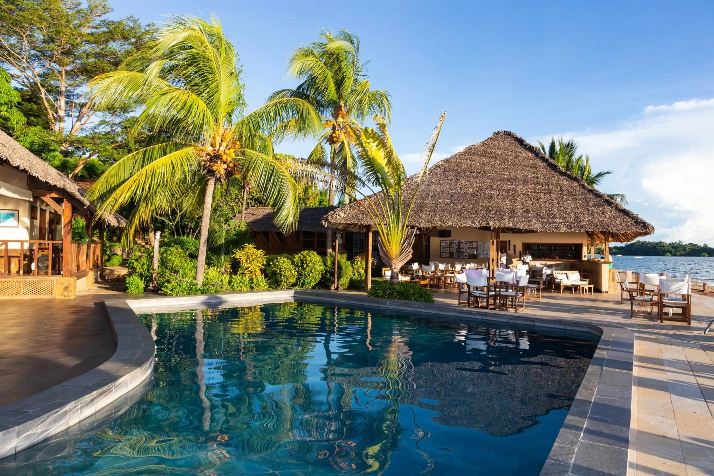 Swimming pool in Corail Noir Hotel