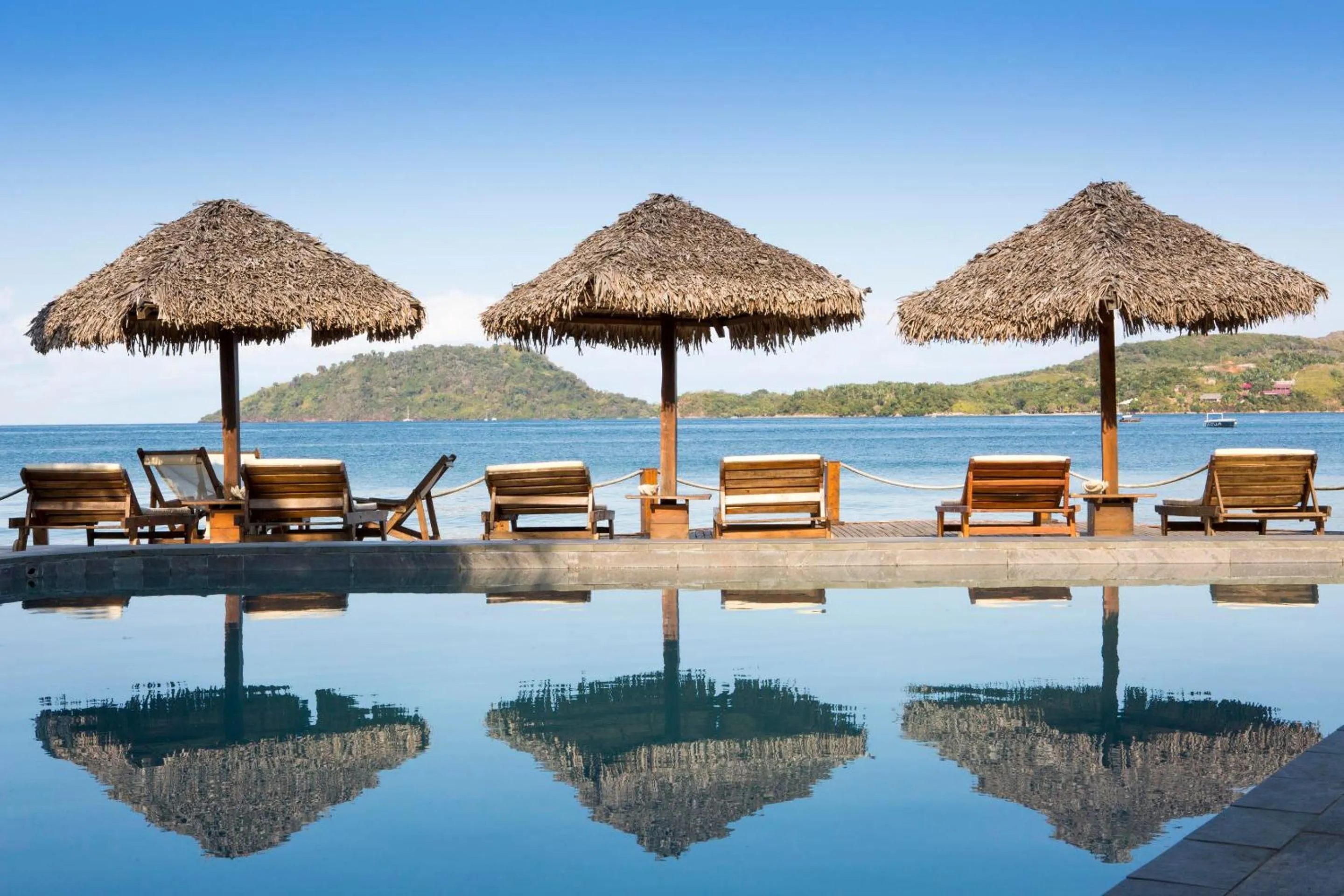 Swimming pool in Corail Noir Hotel