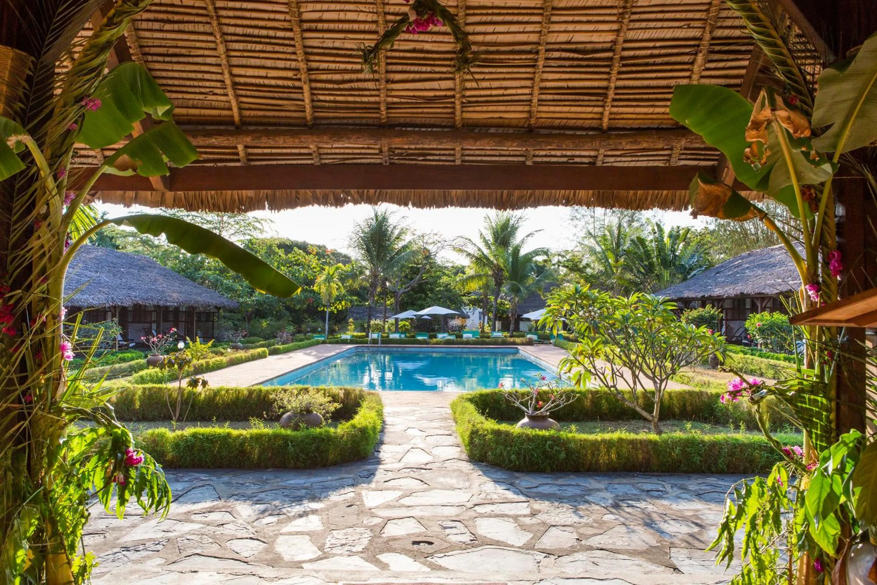 Garden in Corail Noir Hotel