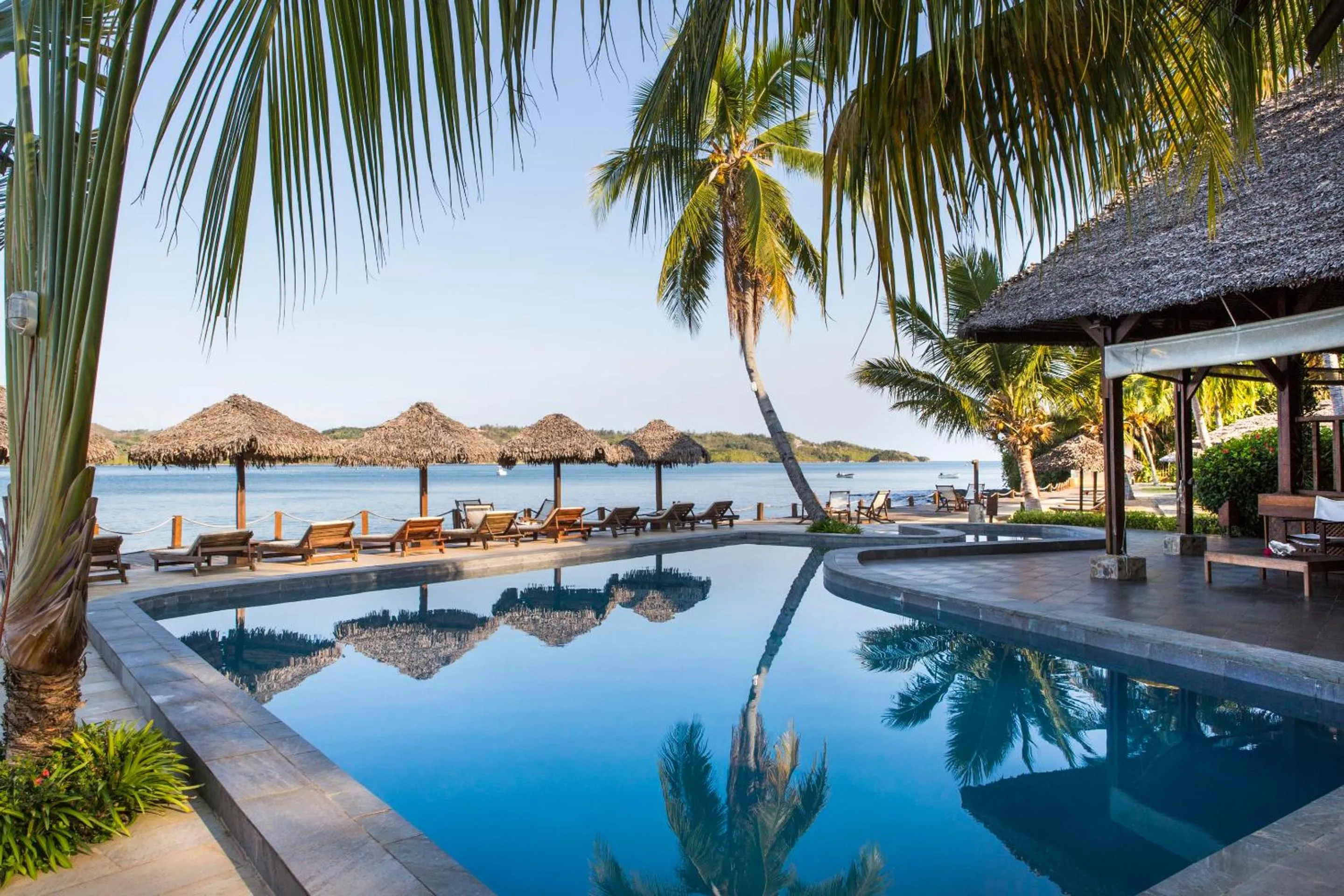 Swimming pool in Corail Noir Hotel