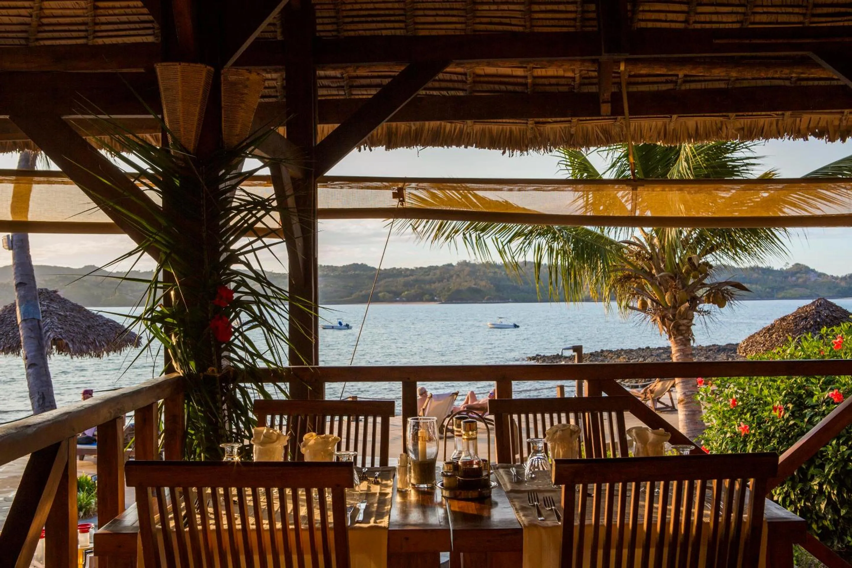 Restaurant/places to eat in Corail Noir Hotel