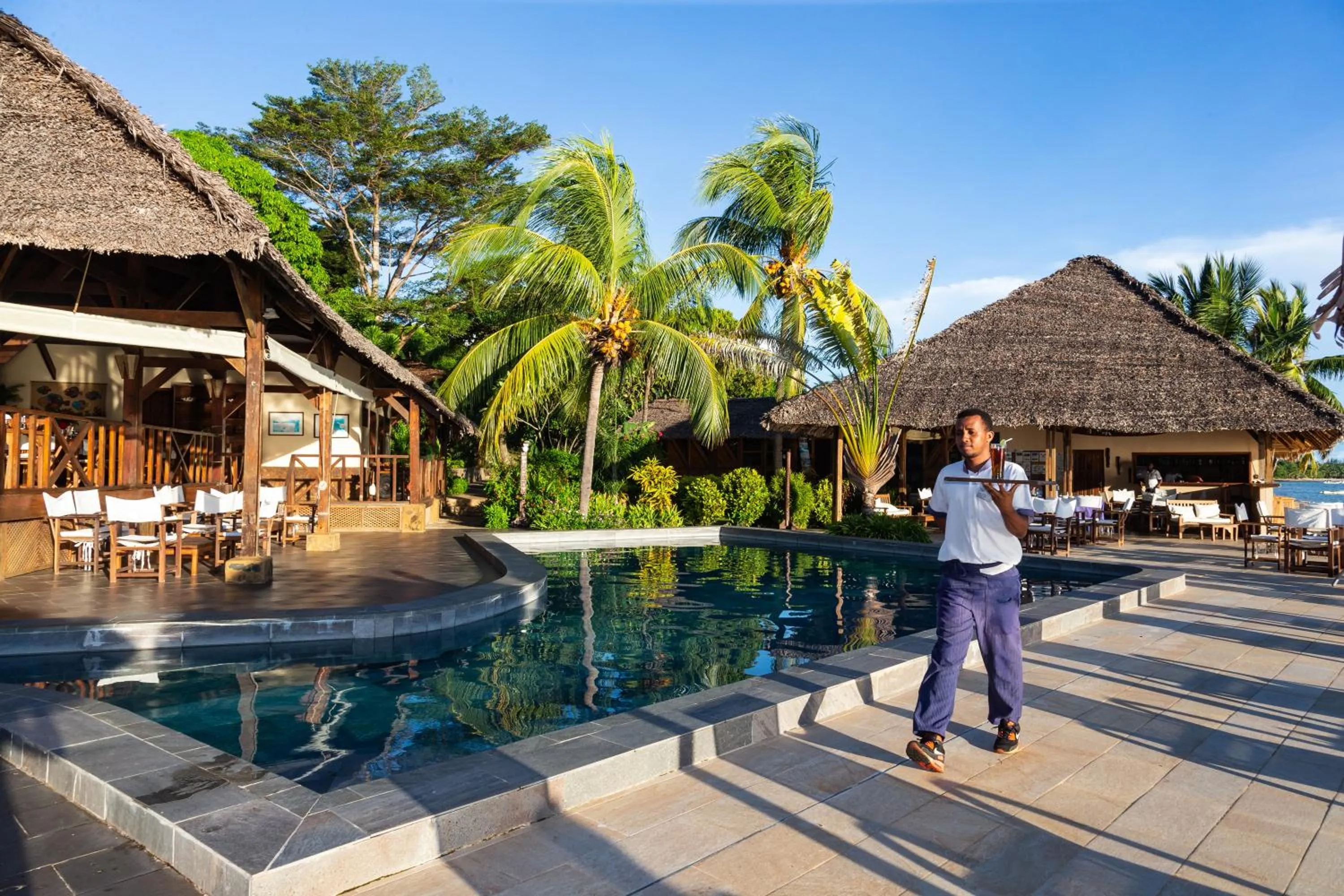 Swimming pool in Corail Noir Hotel