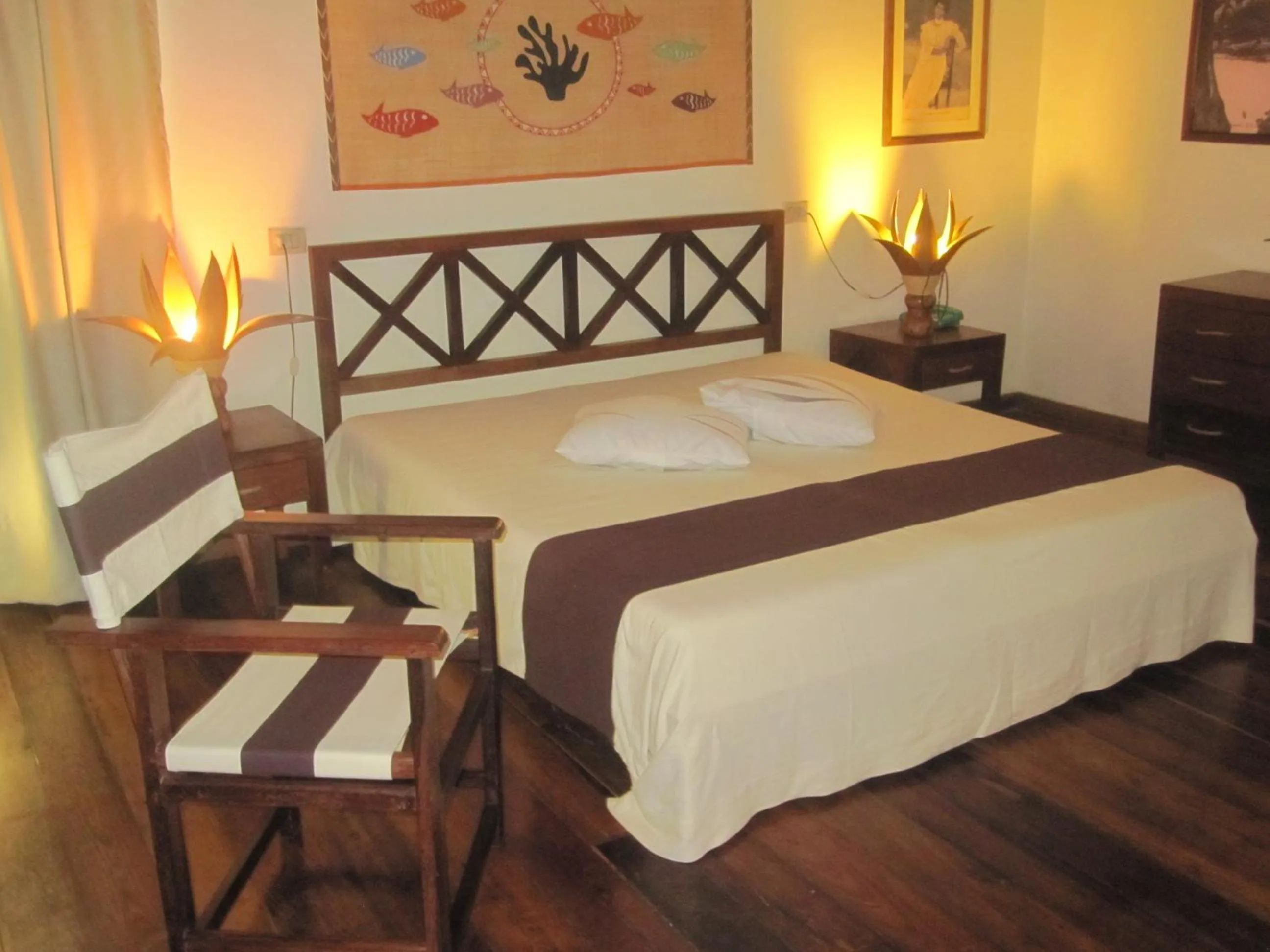 Bedroom, Bed in Corail Noir Hotel