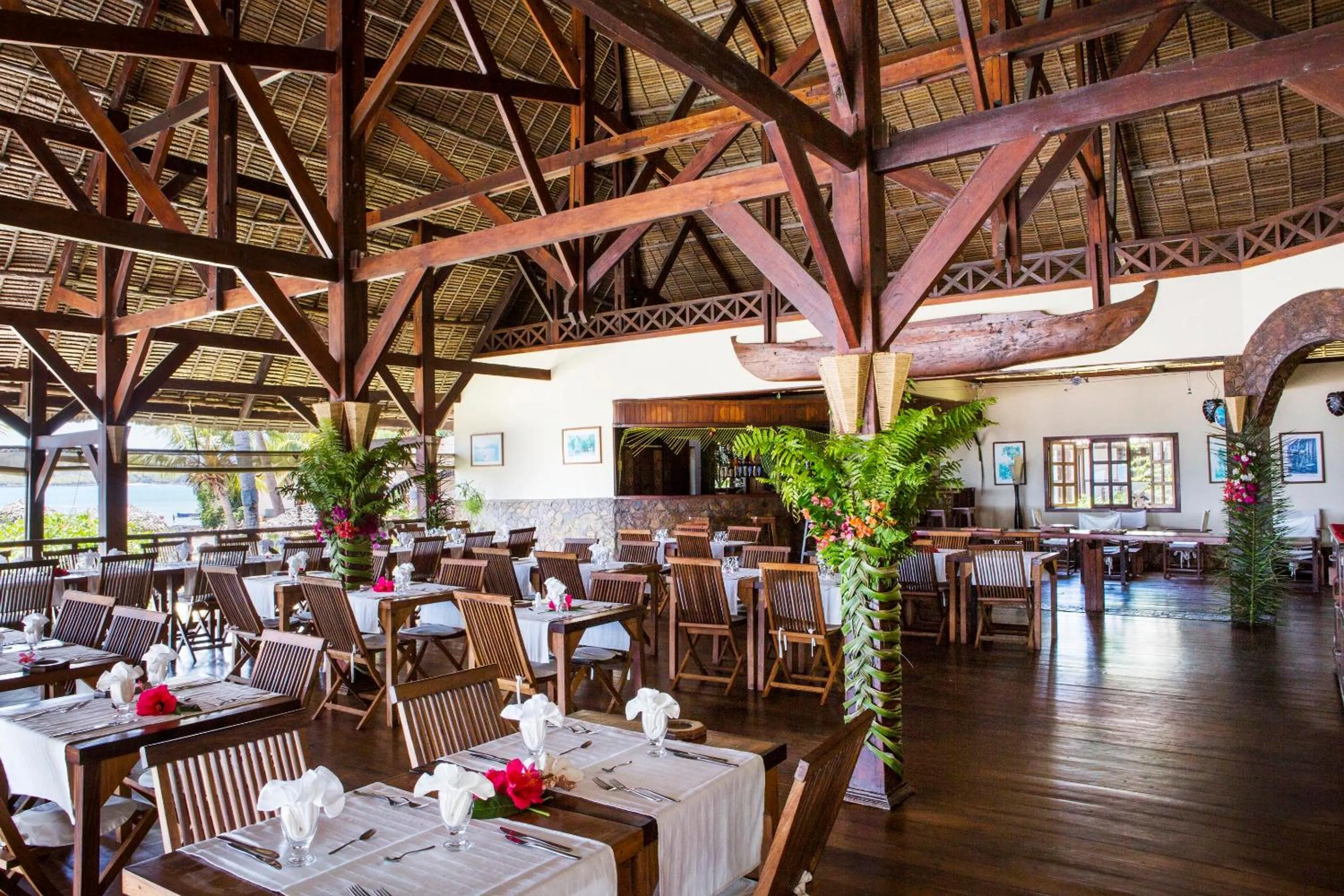 Restaurant/places to eat in Corail Noir Hotel