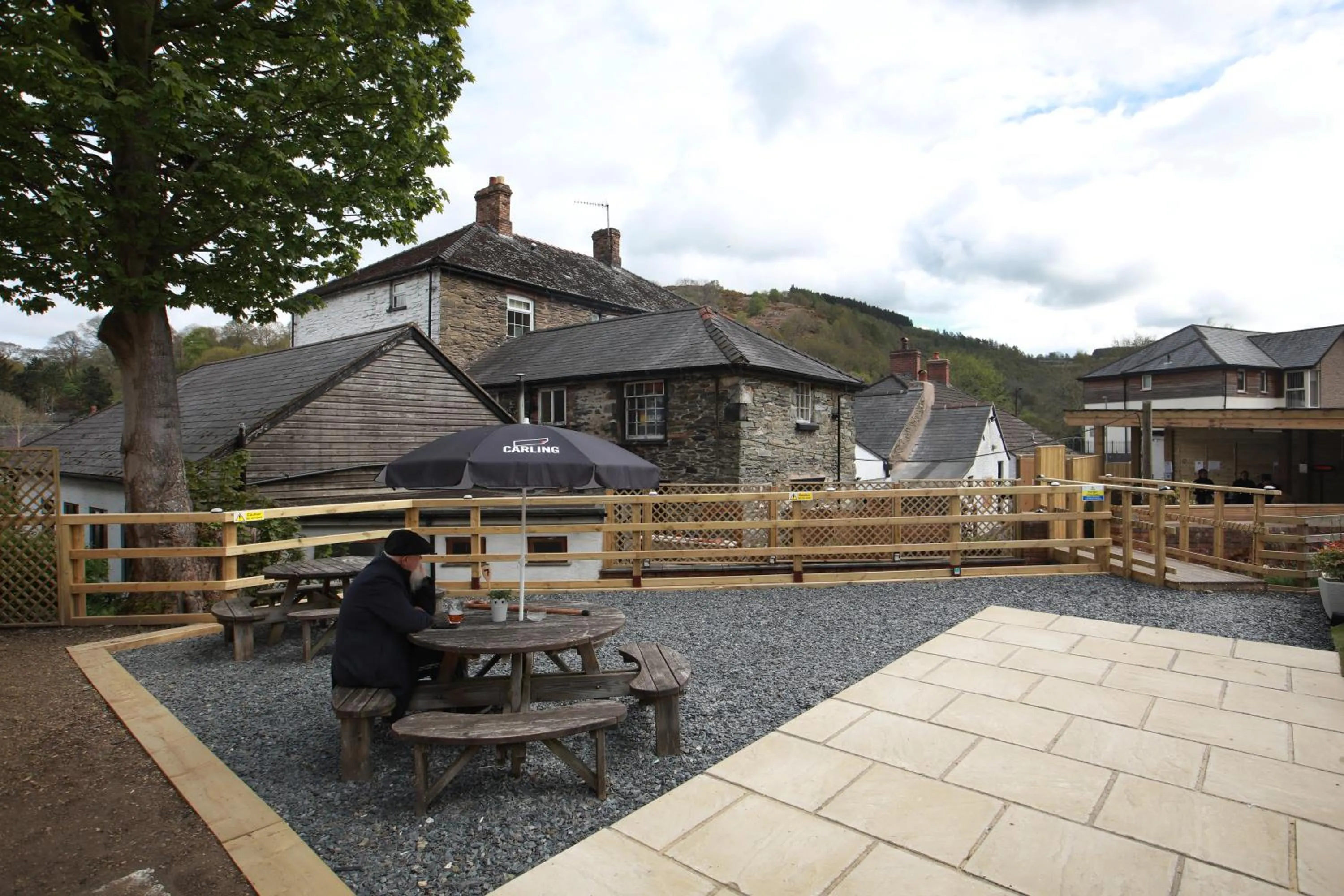 Property building in OYO Glyn Valley Hotel