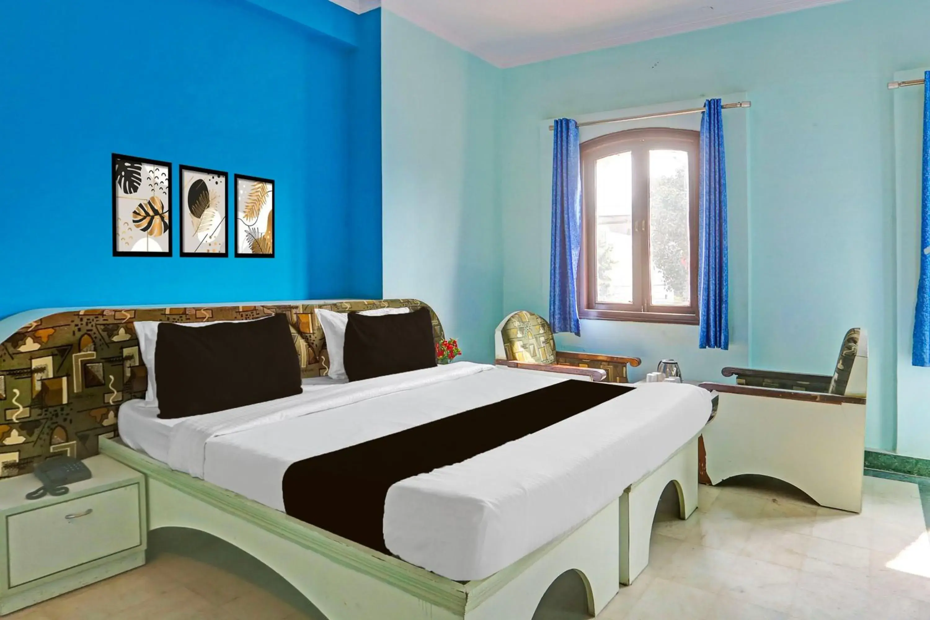 Bedroom, Bed in Collection O Bani Park Near Collectorate Circle Formerly Anuja Palace Bedroom, Bed in Collection O Bani Park Near Collectorate Circle Formerly Anuja Palace