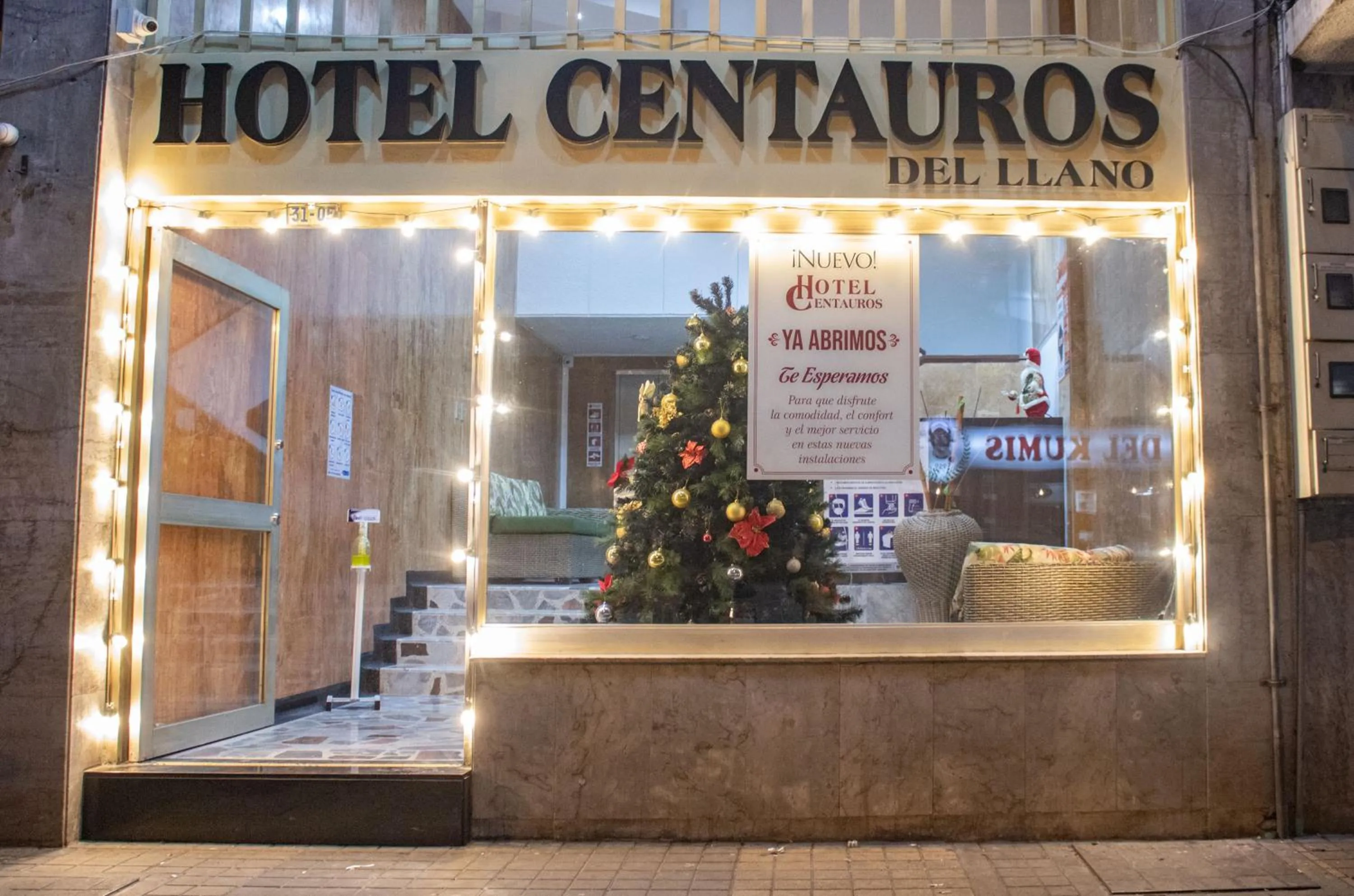 Facade/entrance in Hotel Centauros del Llano
