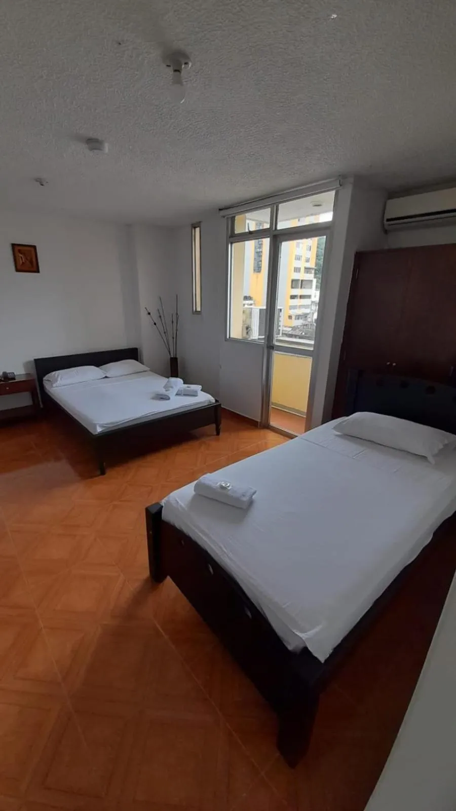 Bed in Hotel Centauros del Llano