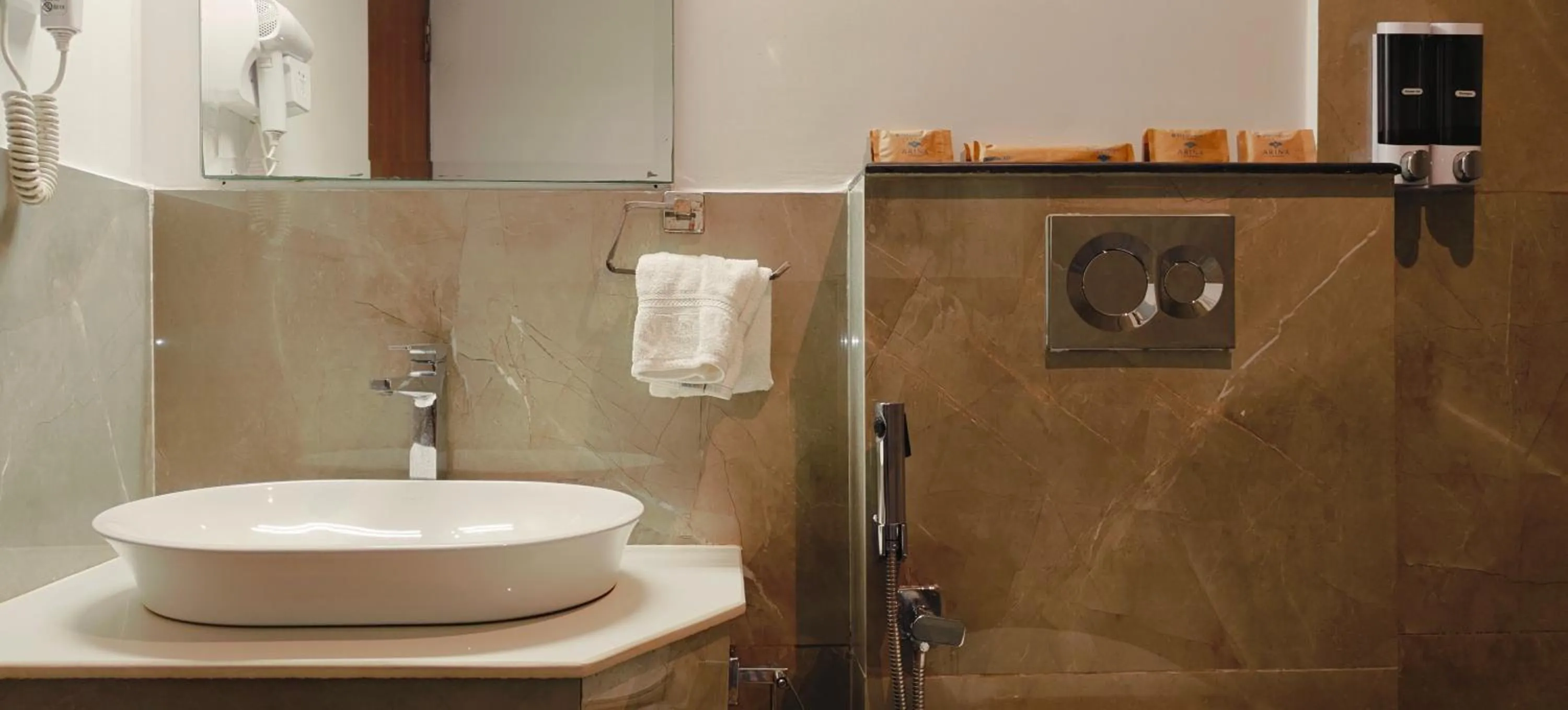 Bathroom in Arina Island Resort - A Bergamont Hotel, Havelock