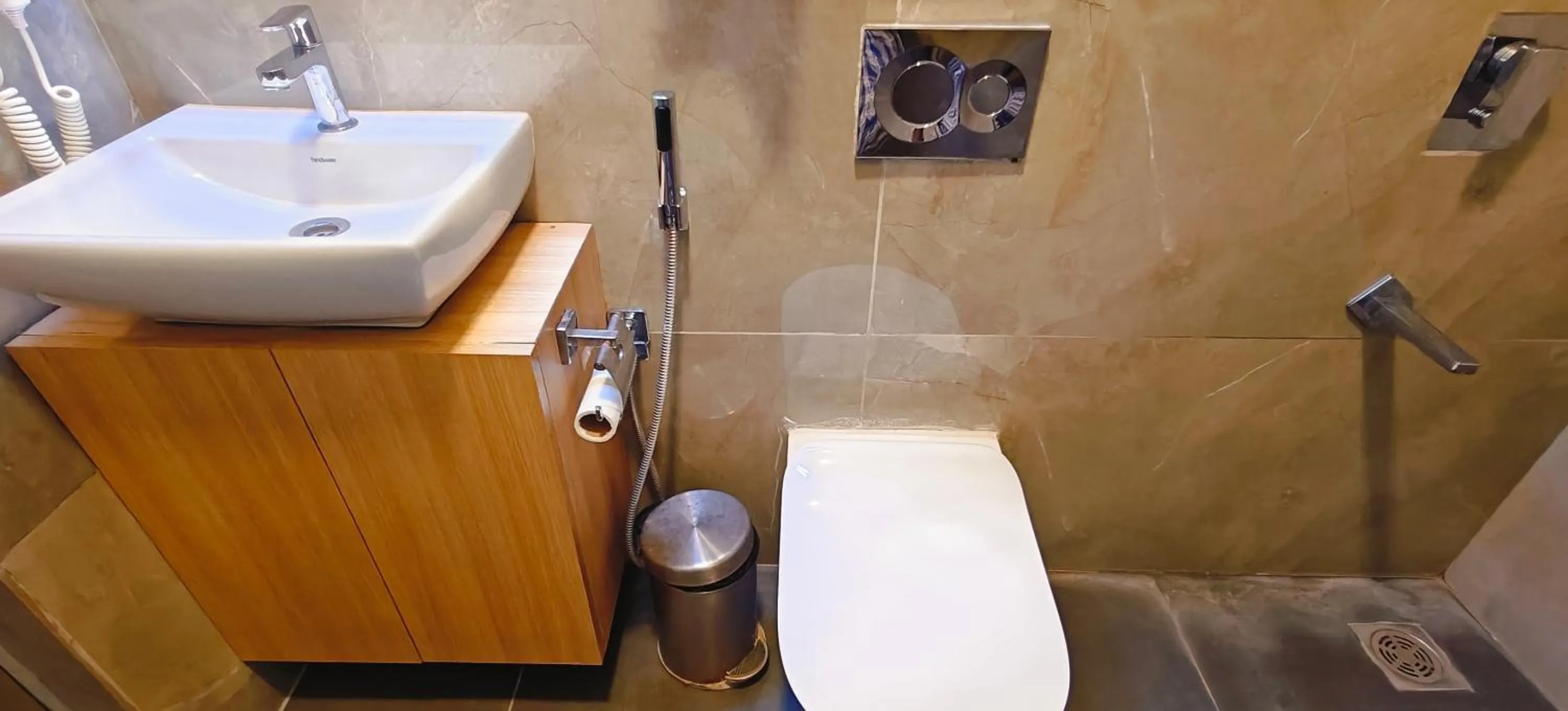 Shower in Arina Island Resort - A Bergamont Hotel, Havelock