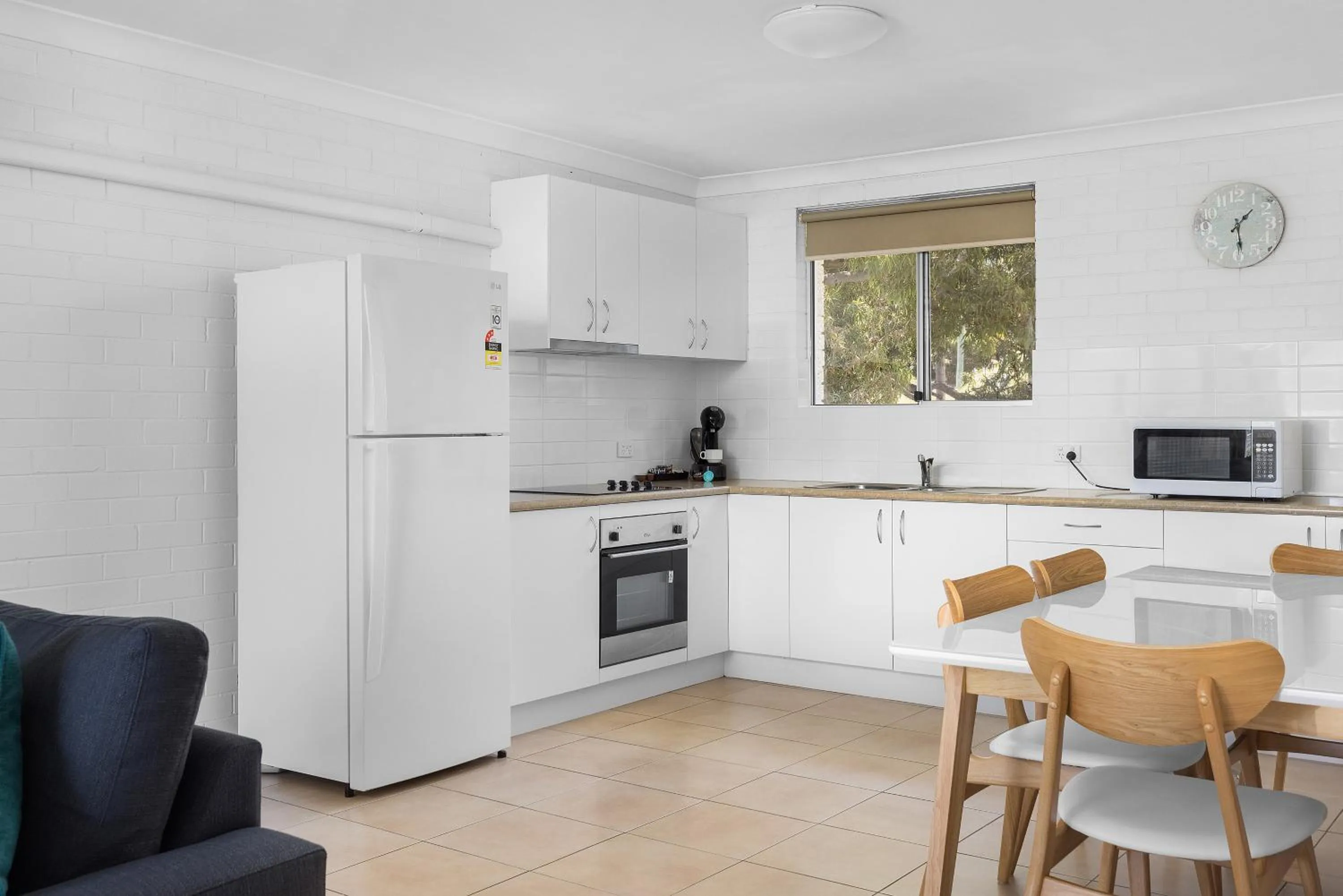 Kitchen or kitchenette in Seaside Holiday Resort