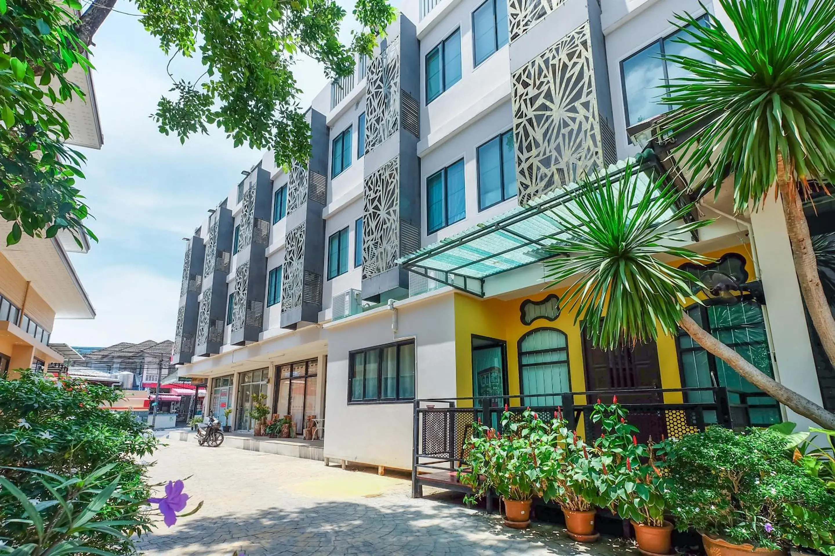 Property building in The Little Nest Phuket Property building in The Little Nest Phuket