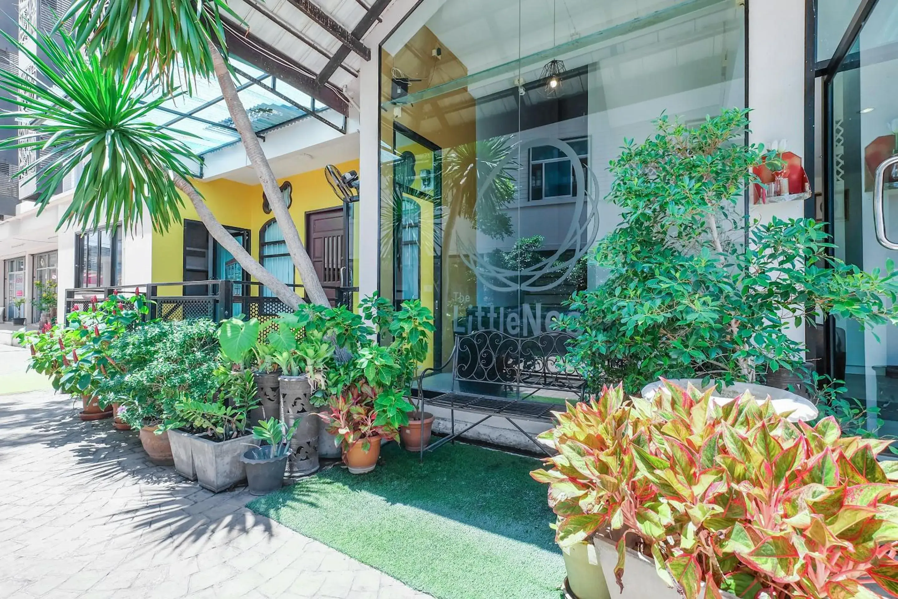 Facade/entrance in The Little Nest Phuket Facade/entrance in The Little Nest Phuket