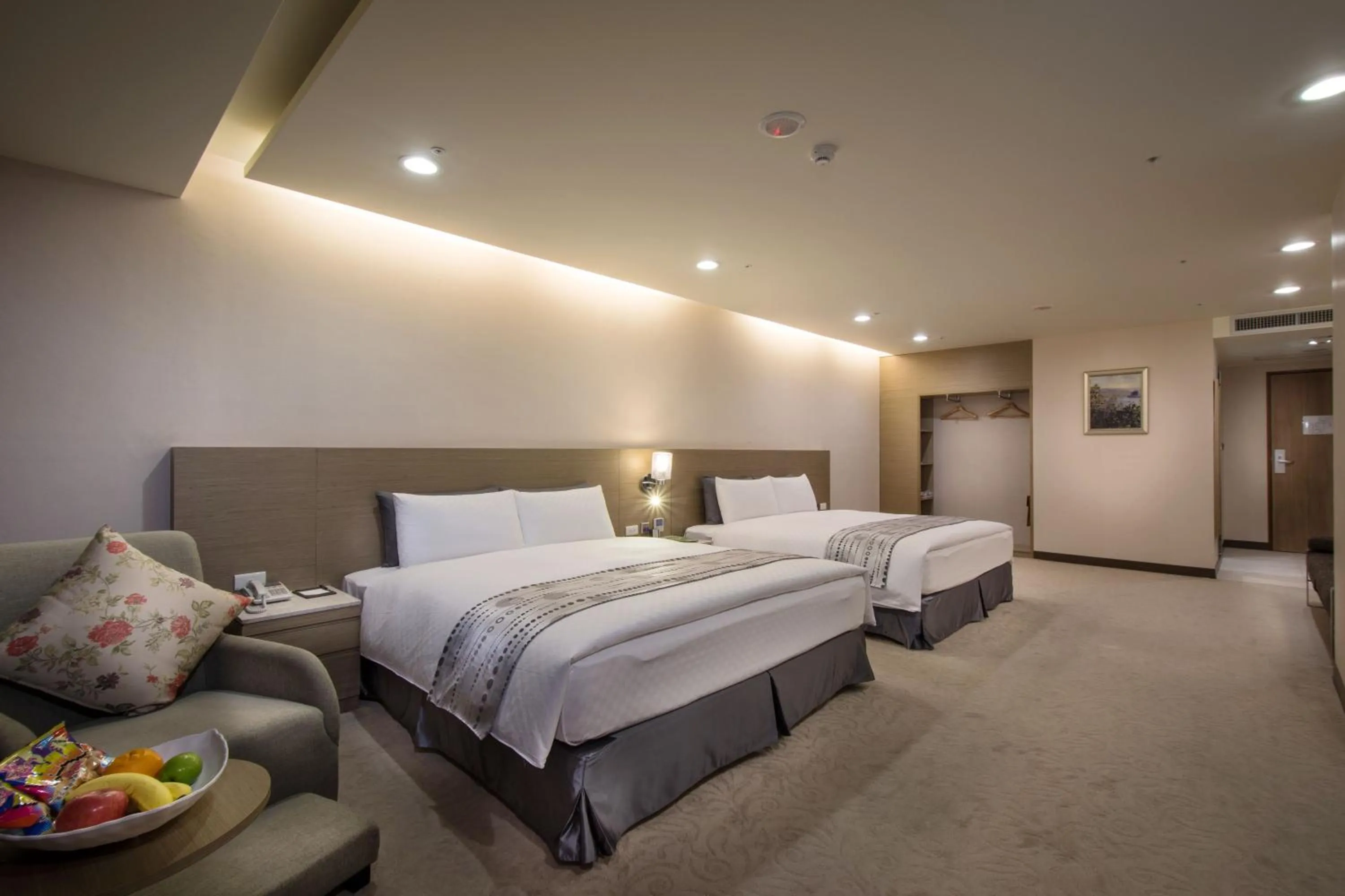Bed in Zhong Ke Hotel