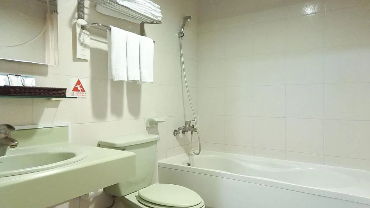 Bathroom in Zhong Ke Hotel
