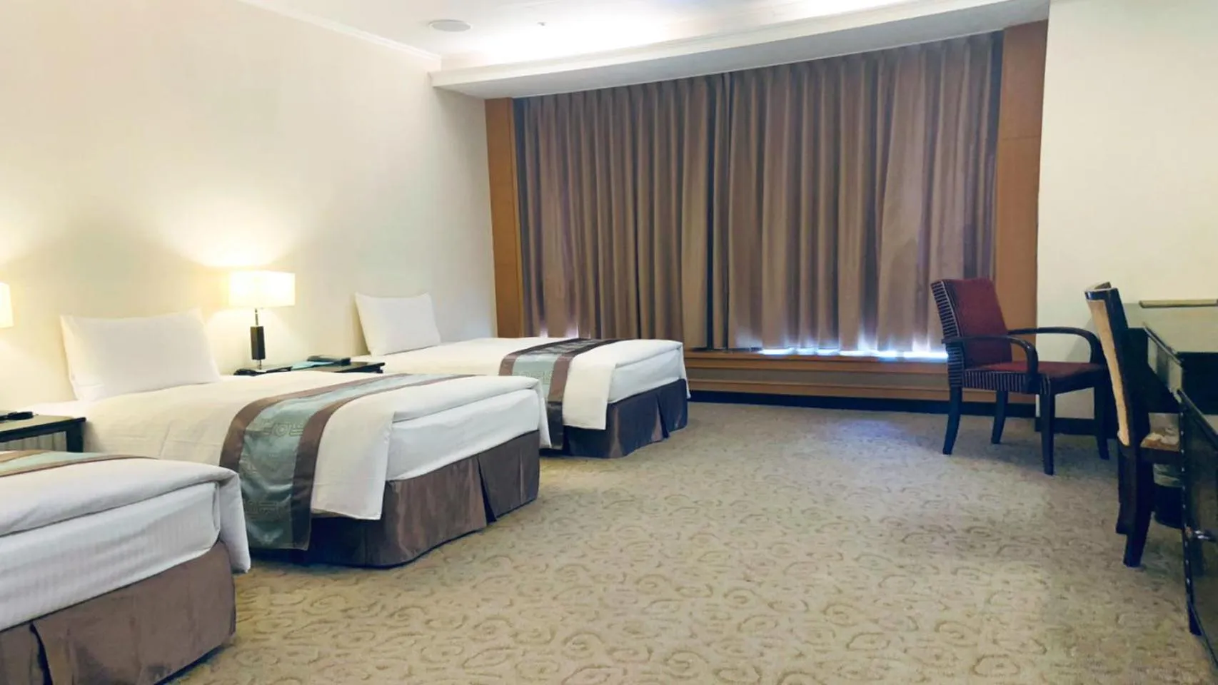 Bed in Zhong Ke Hotel