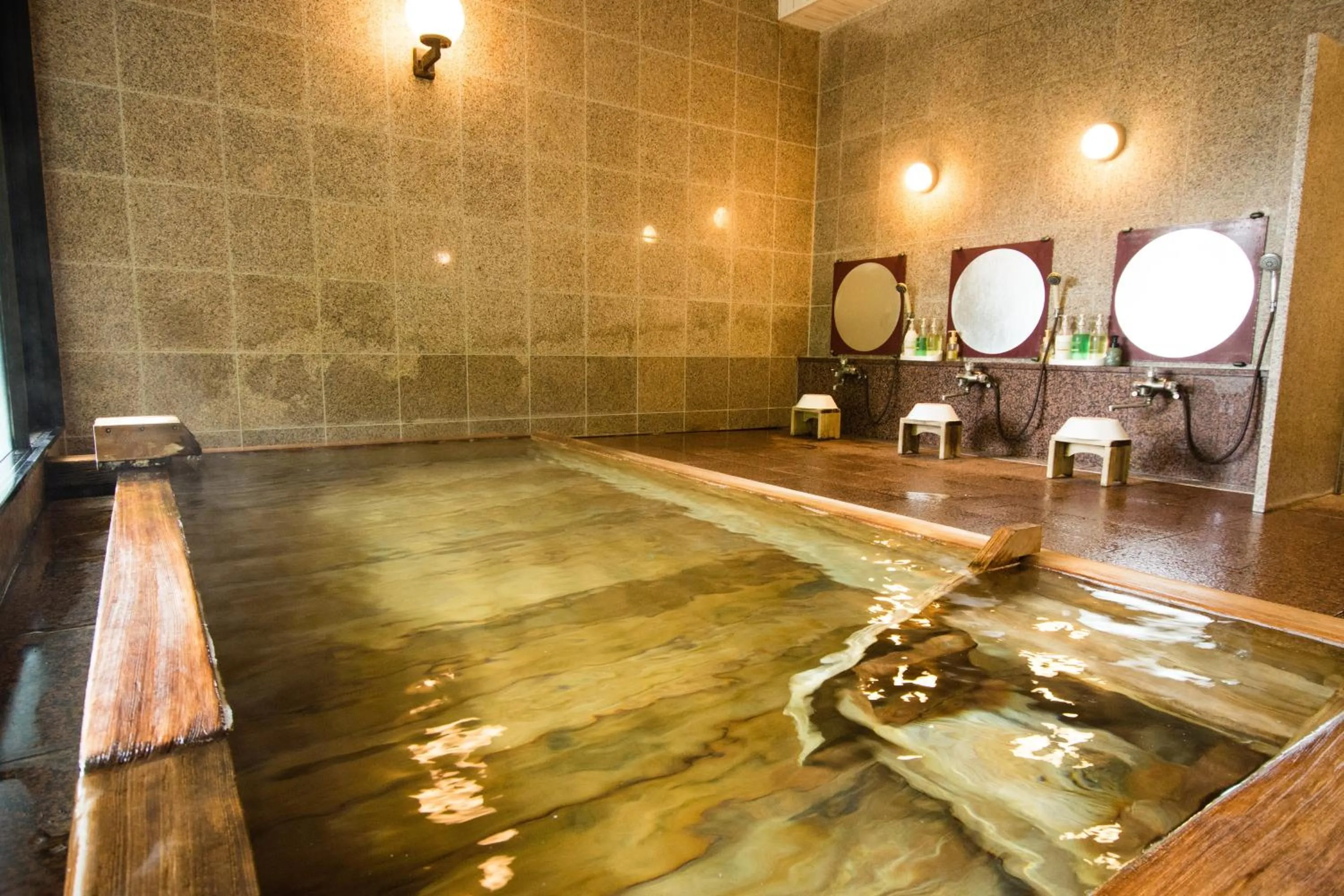 Hot Spring Bath in Akasawa Onsen Ryokan