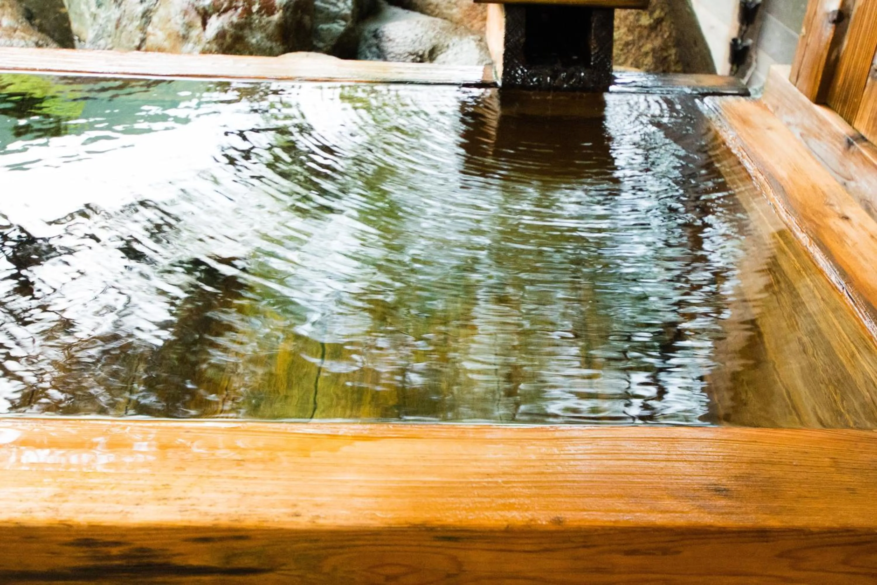 Hot Spring Bath in Akasawa Onsen Ryokan