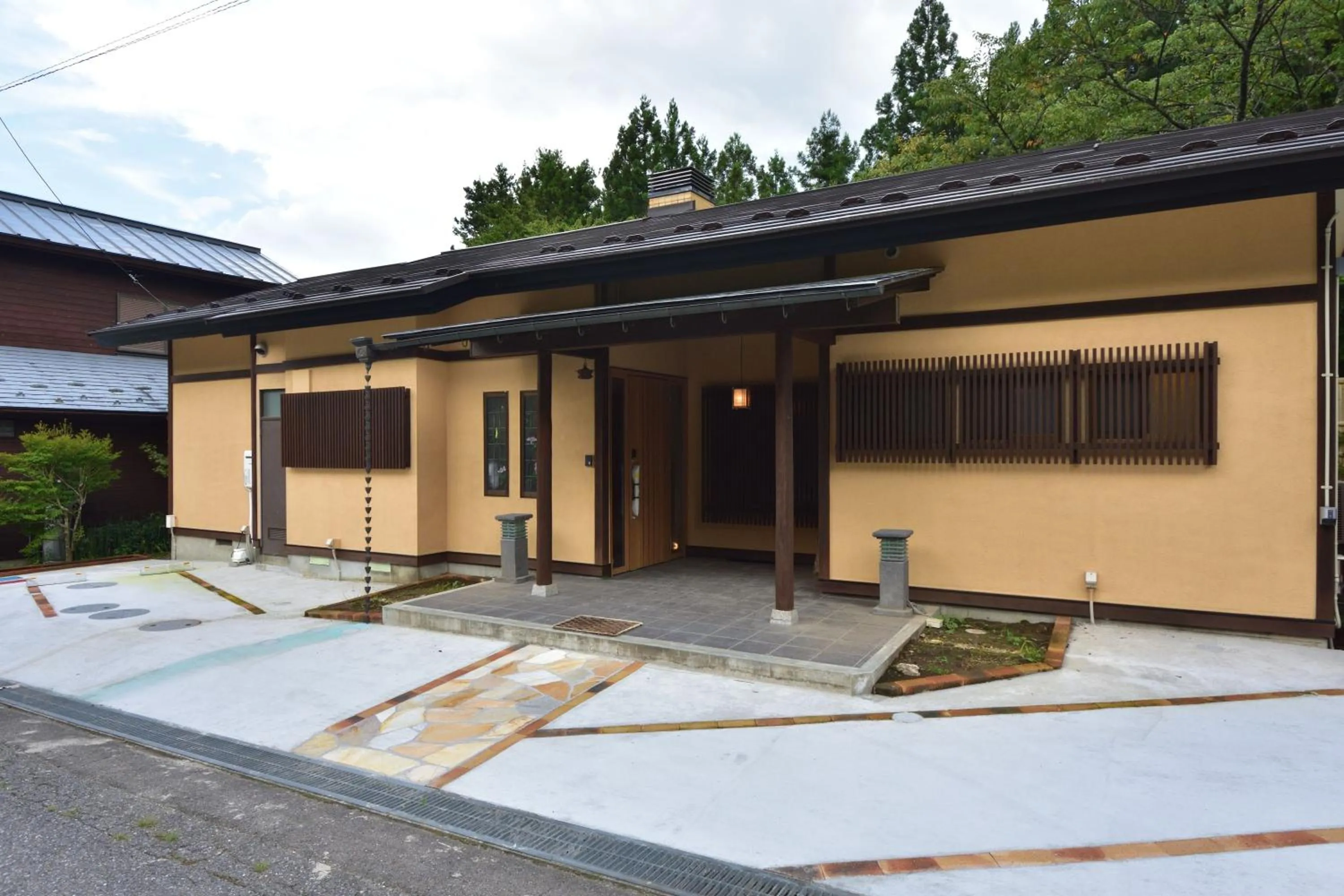 Property building in Akasawa Onsen Ryokan