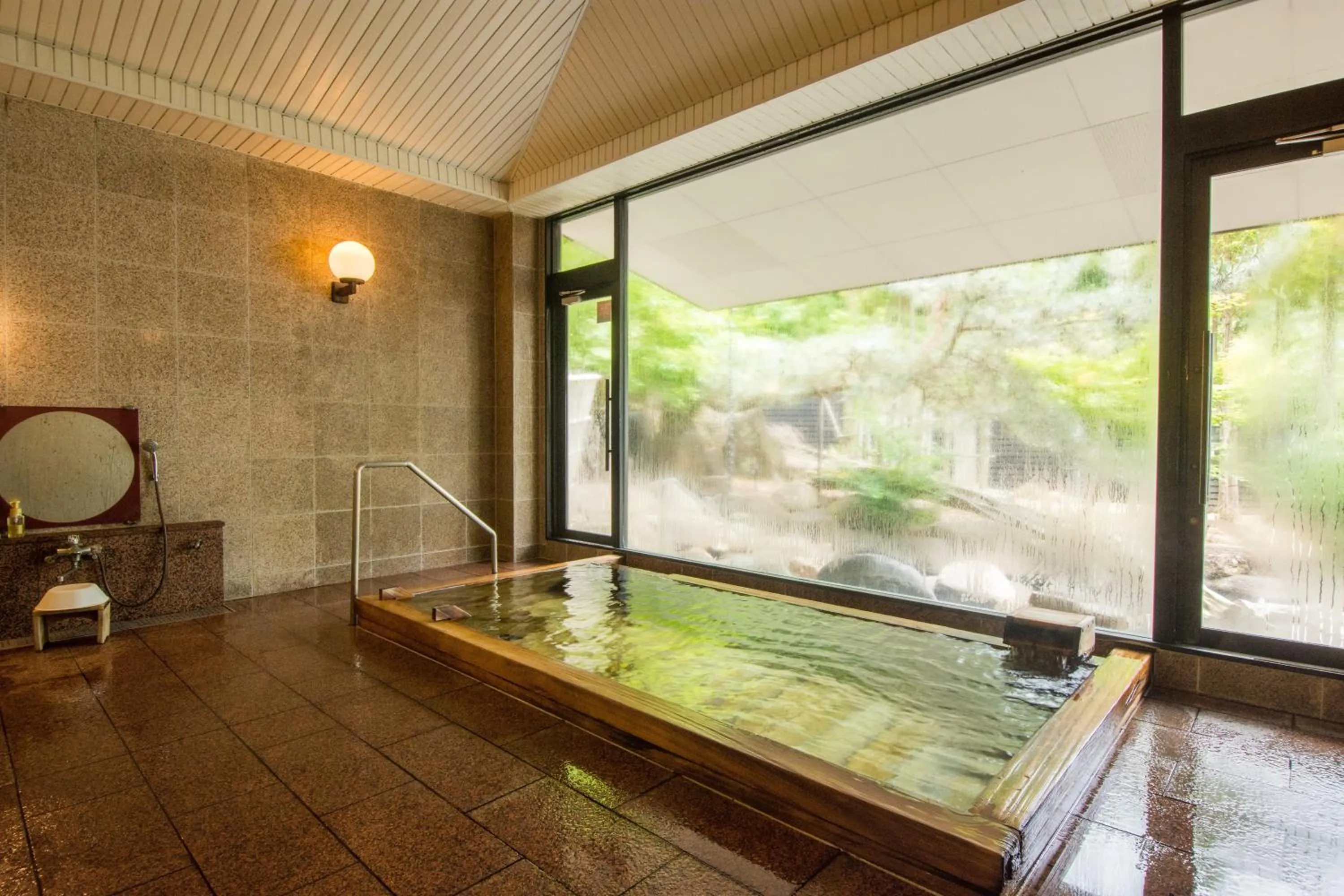 Hot Spring Bath in Akasawa Onsen Ryokan