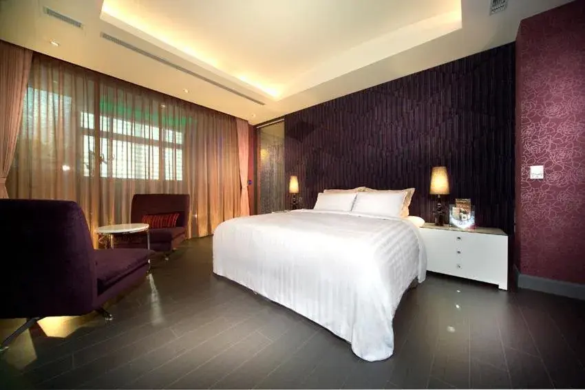 Bed in Yen Jim Boutique Motel Bed in Yen Jim Boutique Motel