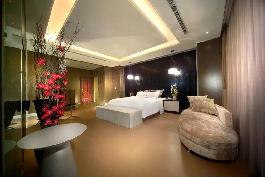 Bed in Yen Jim Boutique Motel Bed in Yen Jim Boutique Motel