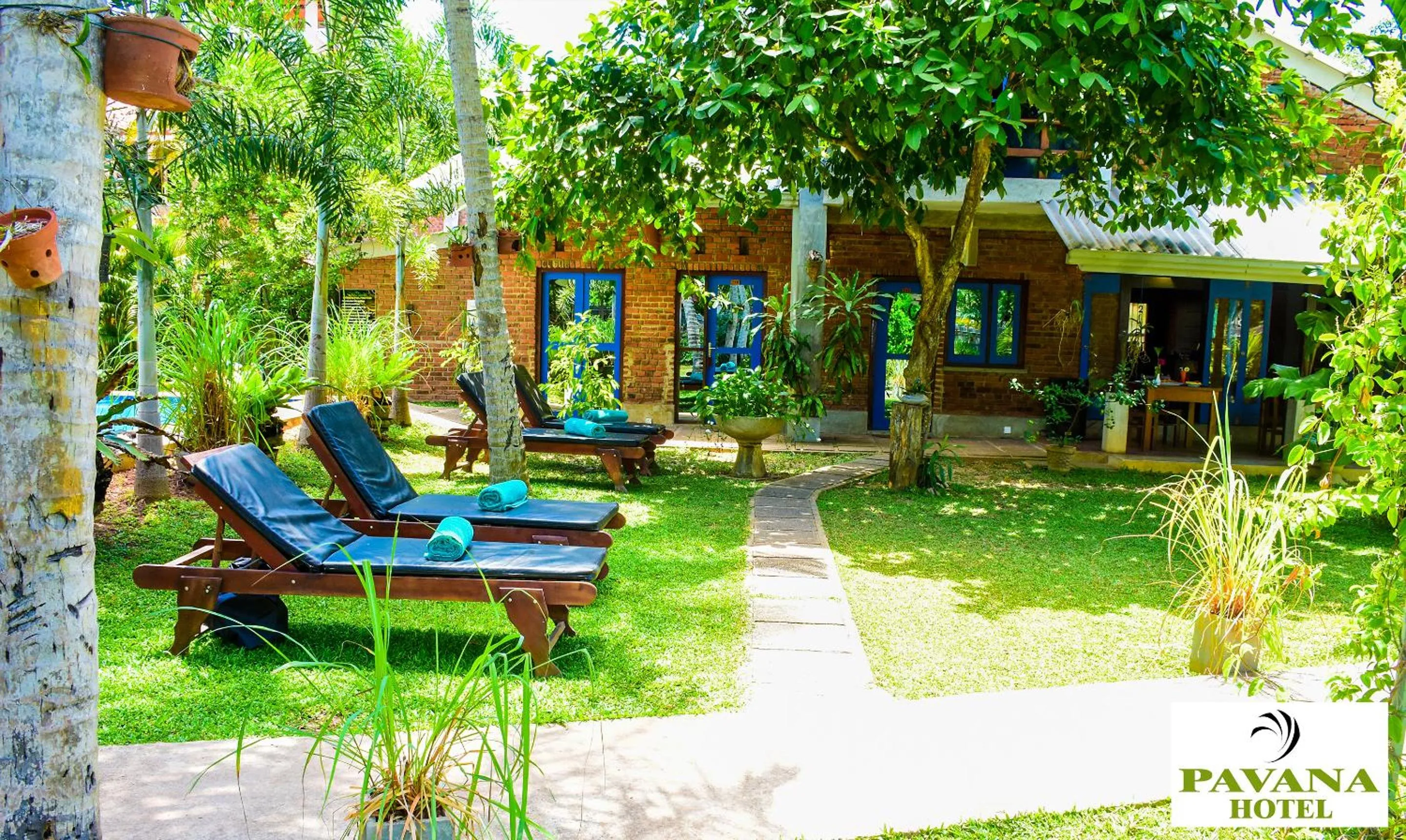 Garden in Pavana Hotel