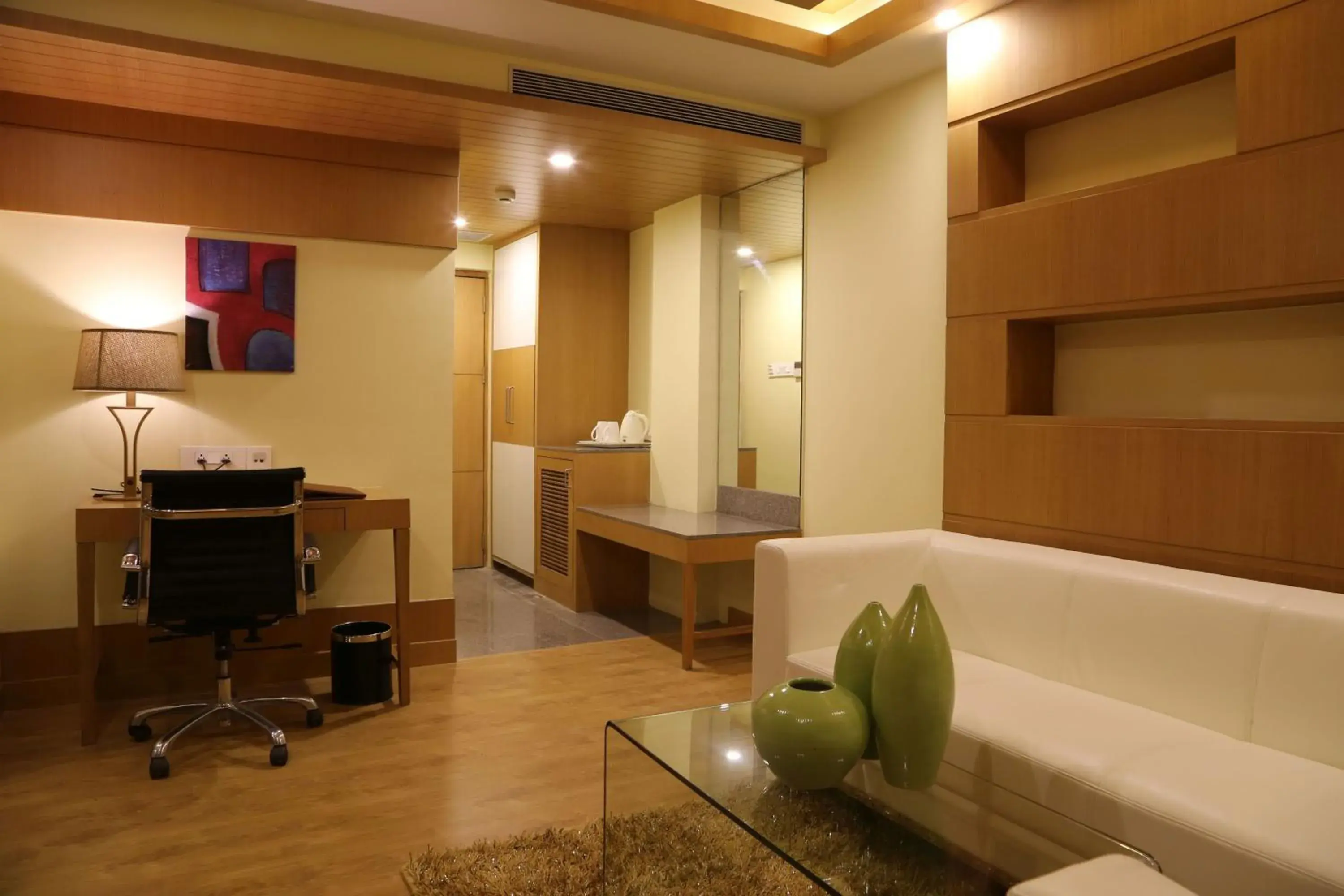 Living room in The Fern Residency Mundra Living room in The Fern Residency Mundra