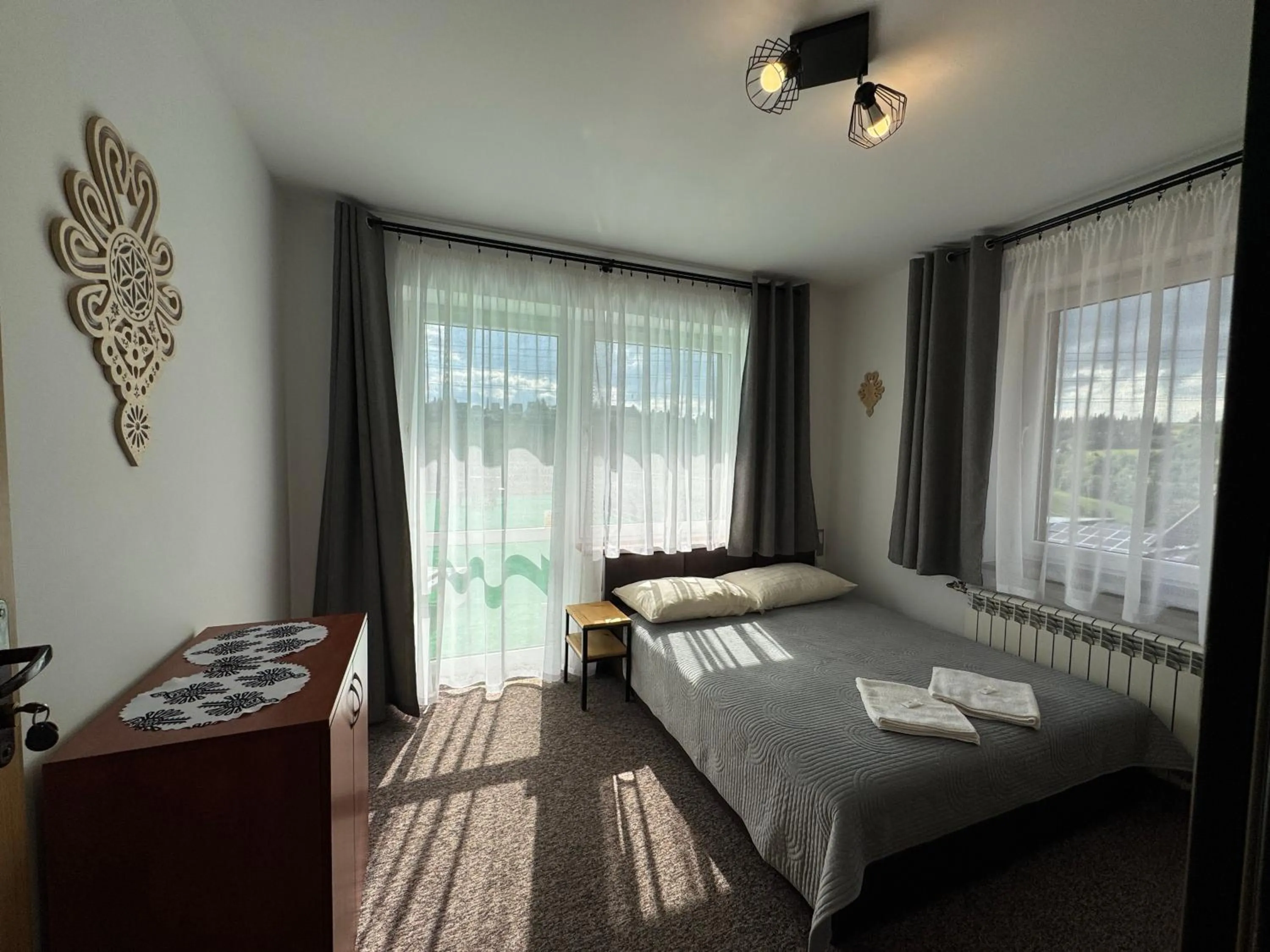 Balcony/Terrace, Bed in Willa Góry B&B