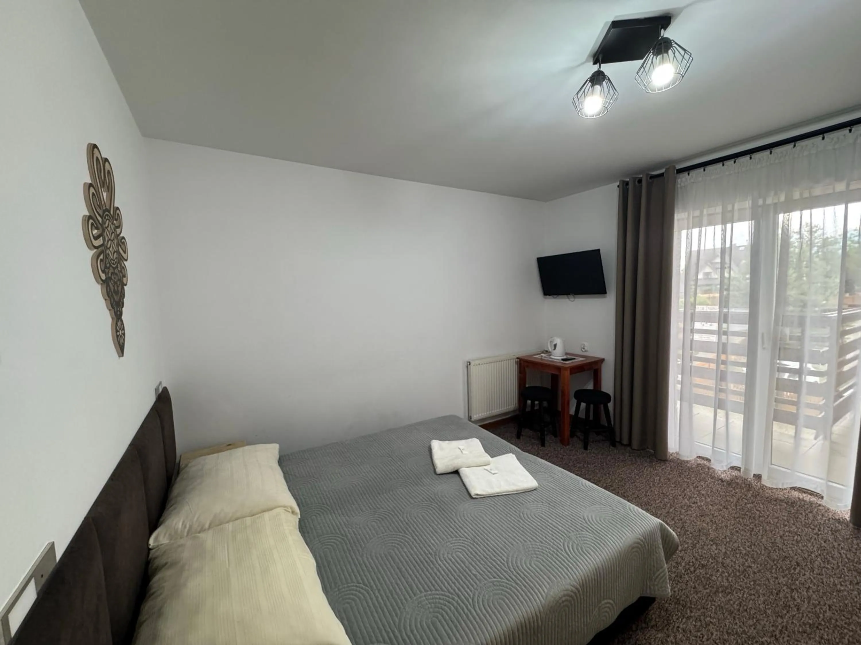 Balcony/Terrace, Bed in Willa Góry B&B