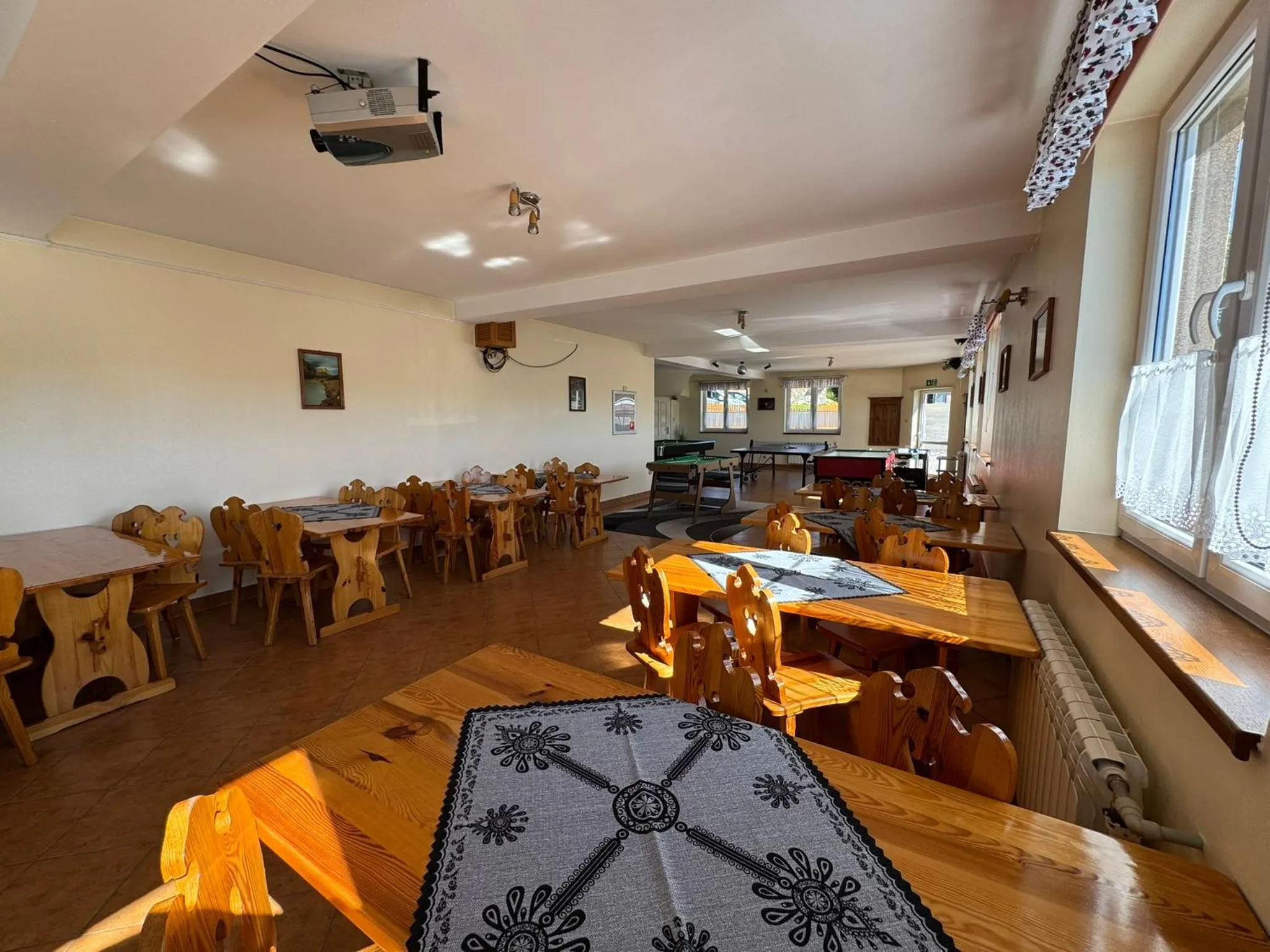 Seating area in Willa Góry B&B