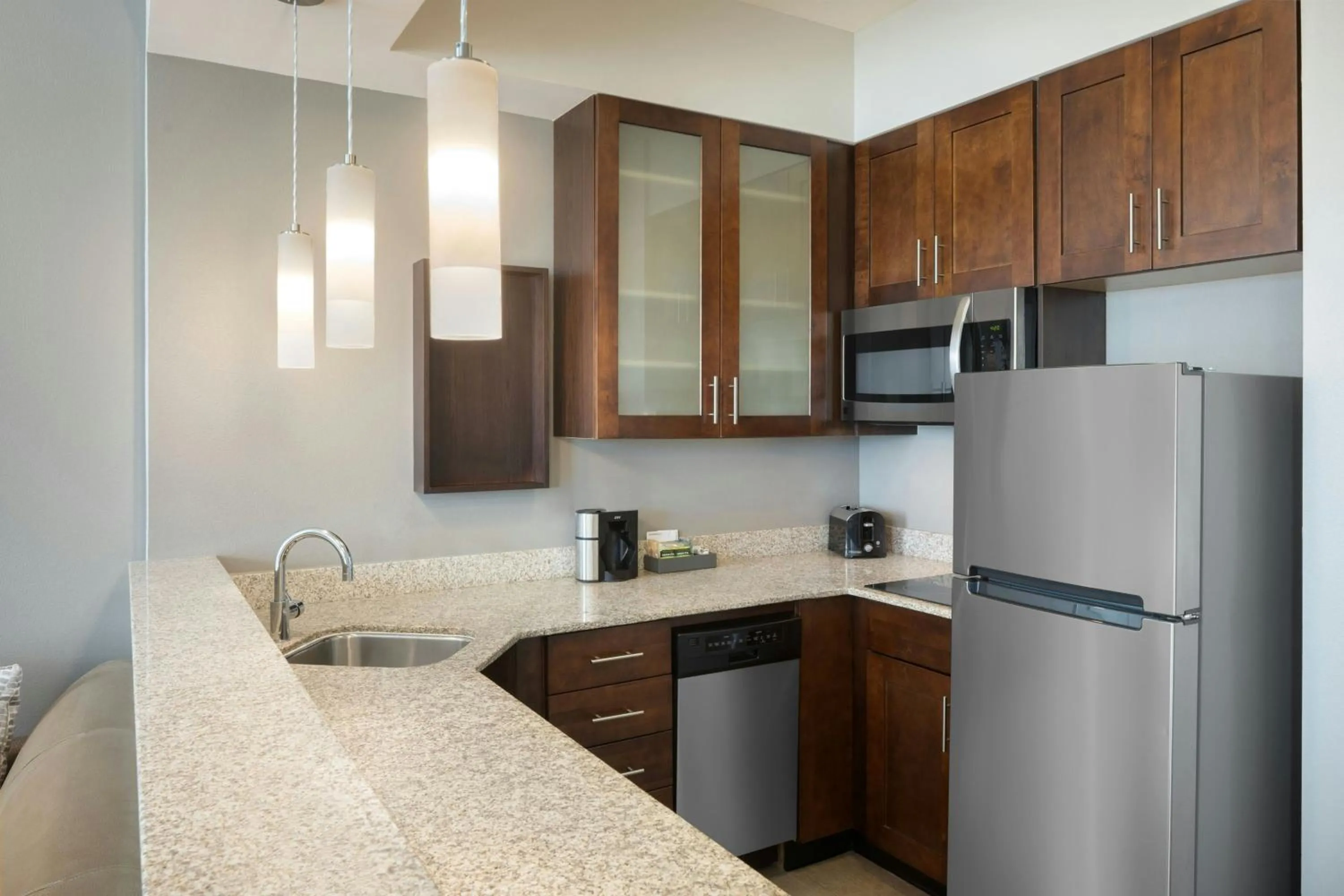 Kitchen or kitchenette in Residence Inn by Marriott Orlando Downtown
