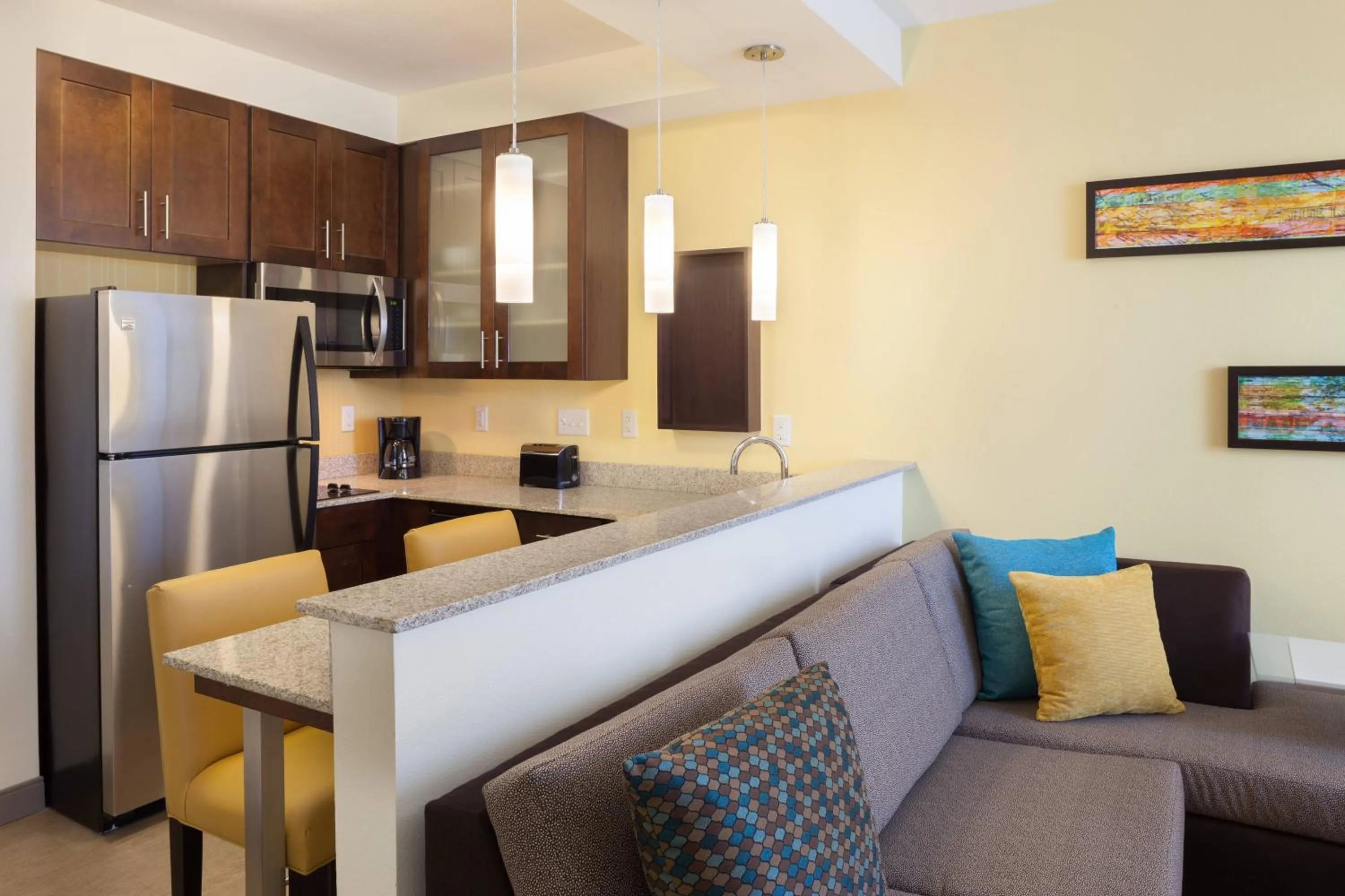 Kitchen or kitchenette in Residence Inn by Marriott Orlando Downtown