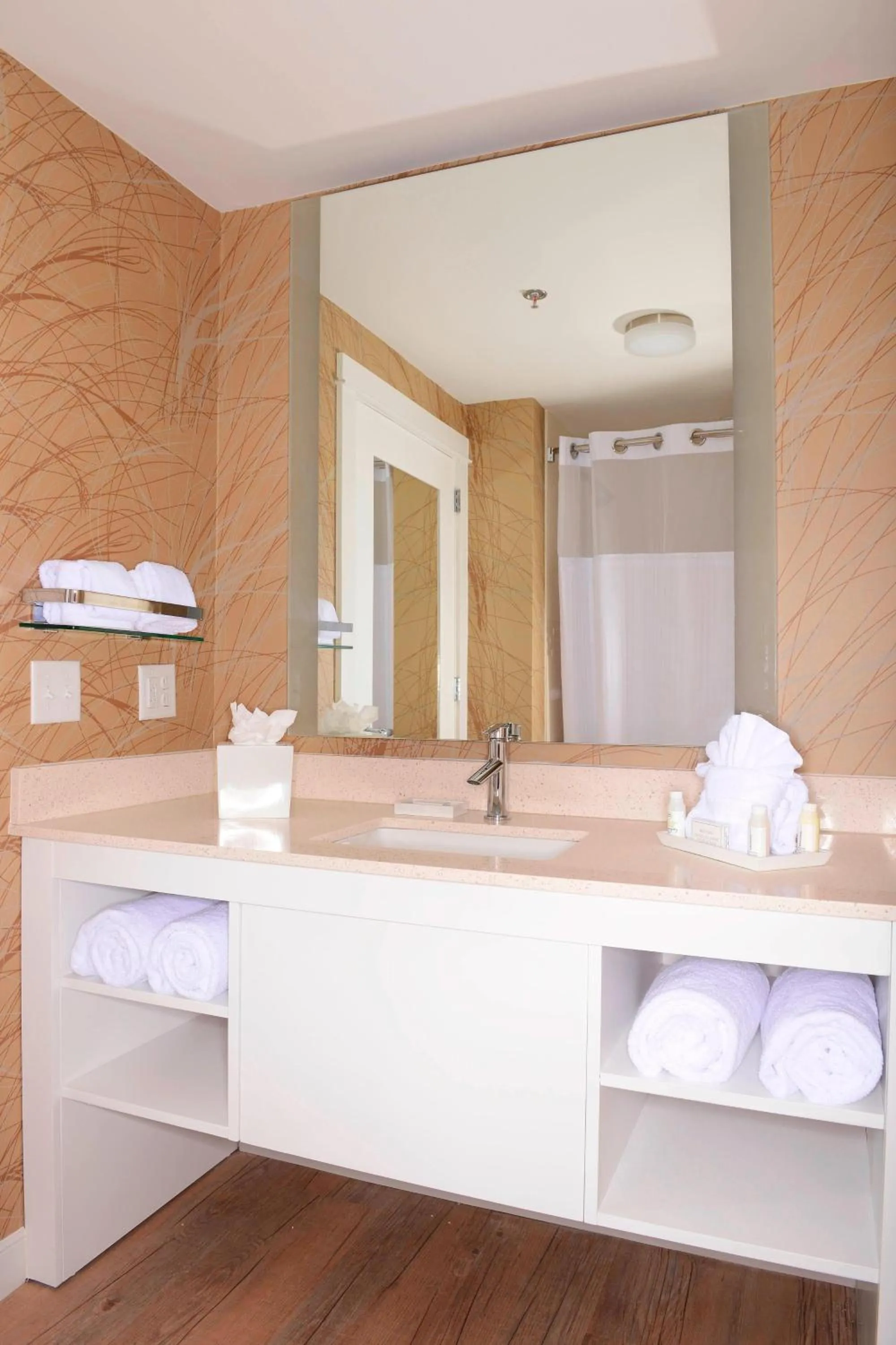 Bathroom in Bethany Beach Ocean Suites Residence Inn by Marriott