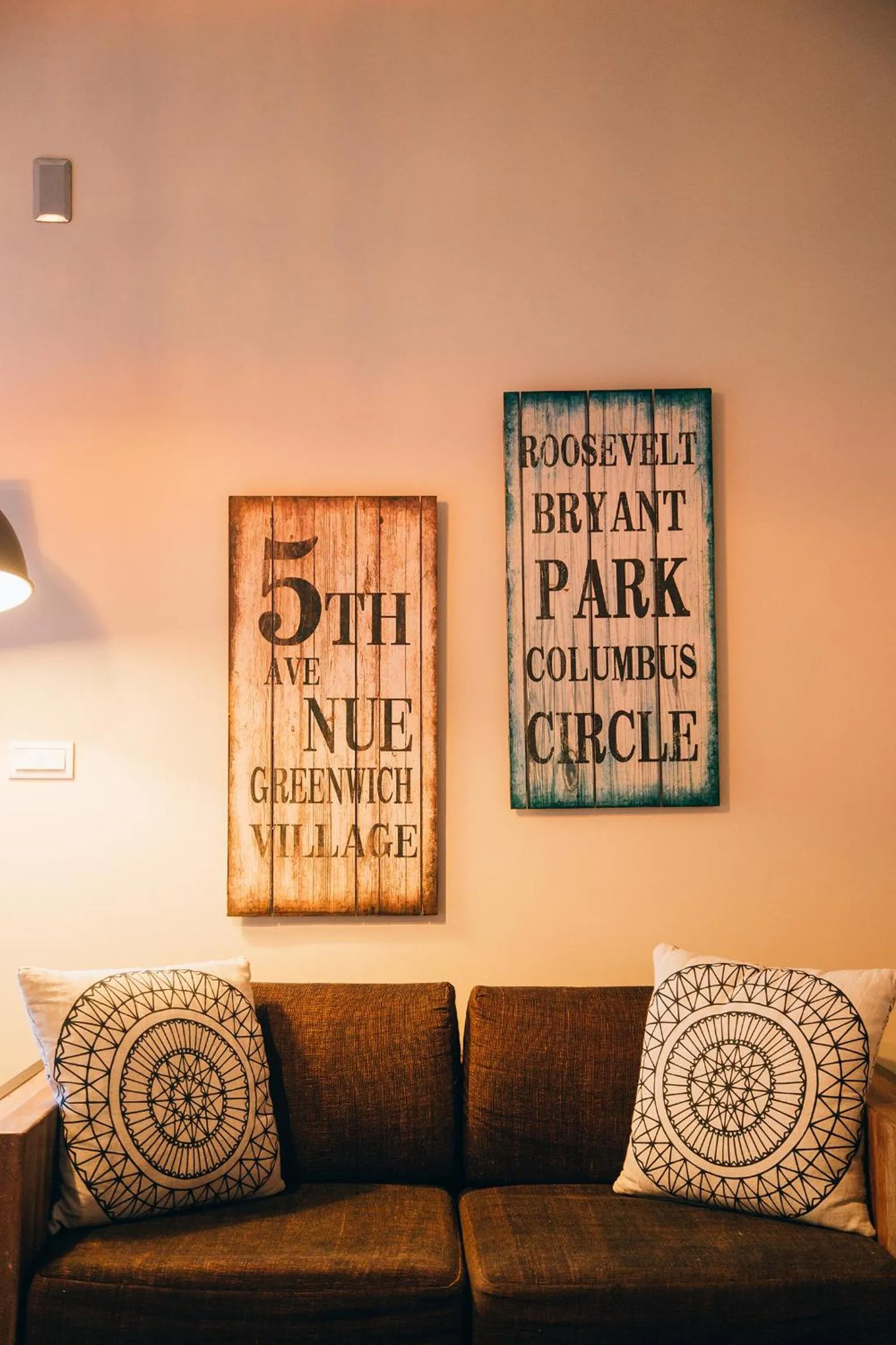 Decorative detail in Look Bed and Breakfast