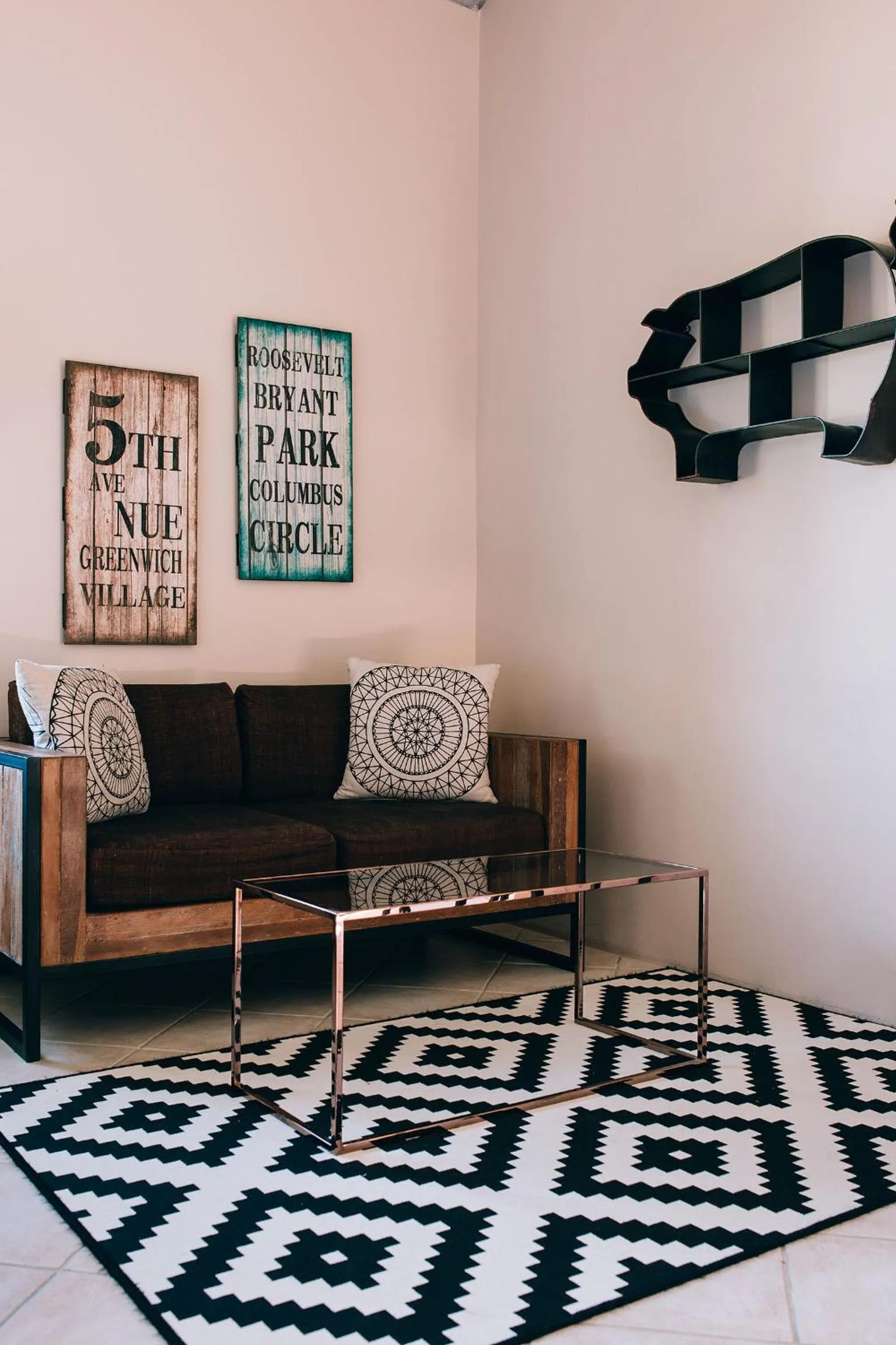 Decorative detail in Look Bed and Breakfast